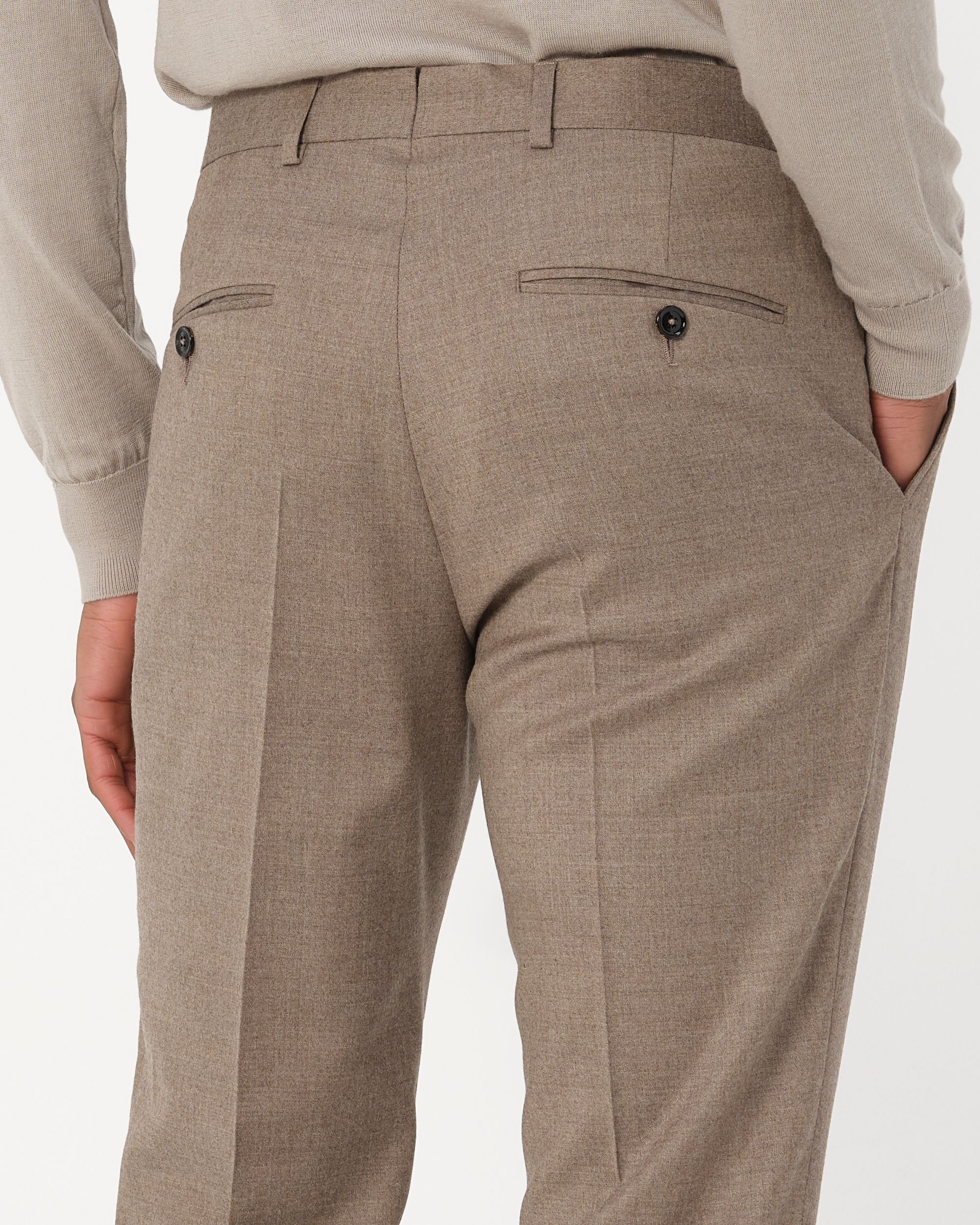 Dutch Dandies Mix & Match Pantalon Lichtbruin uni 085962-003-46