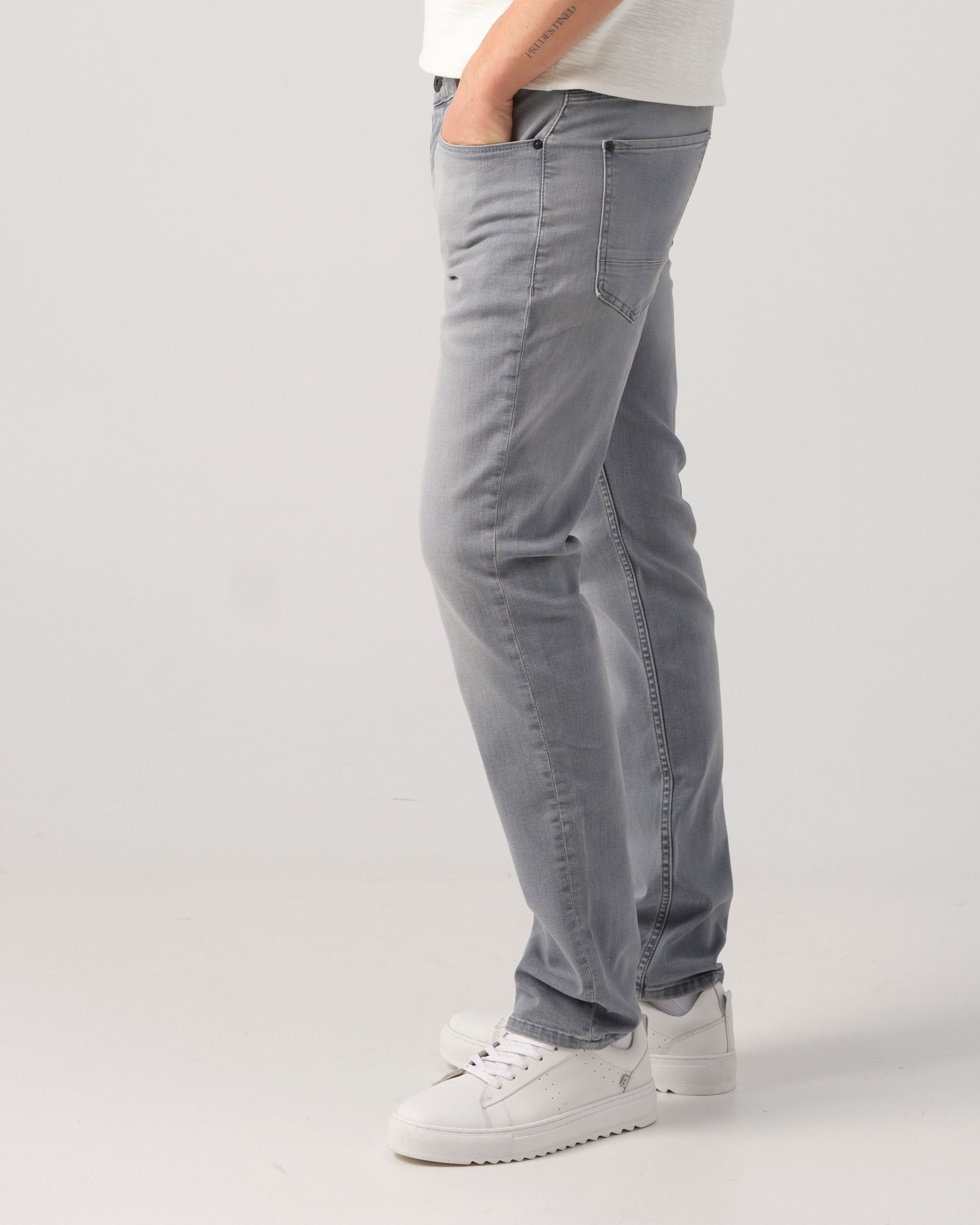 J.C. Rags Joah Blue Grey Jeans Lichtgrijs uni 086002-001-29/32