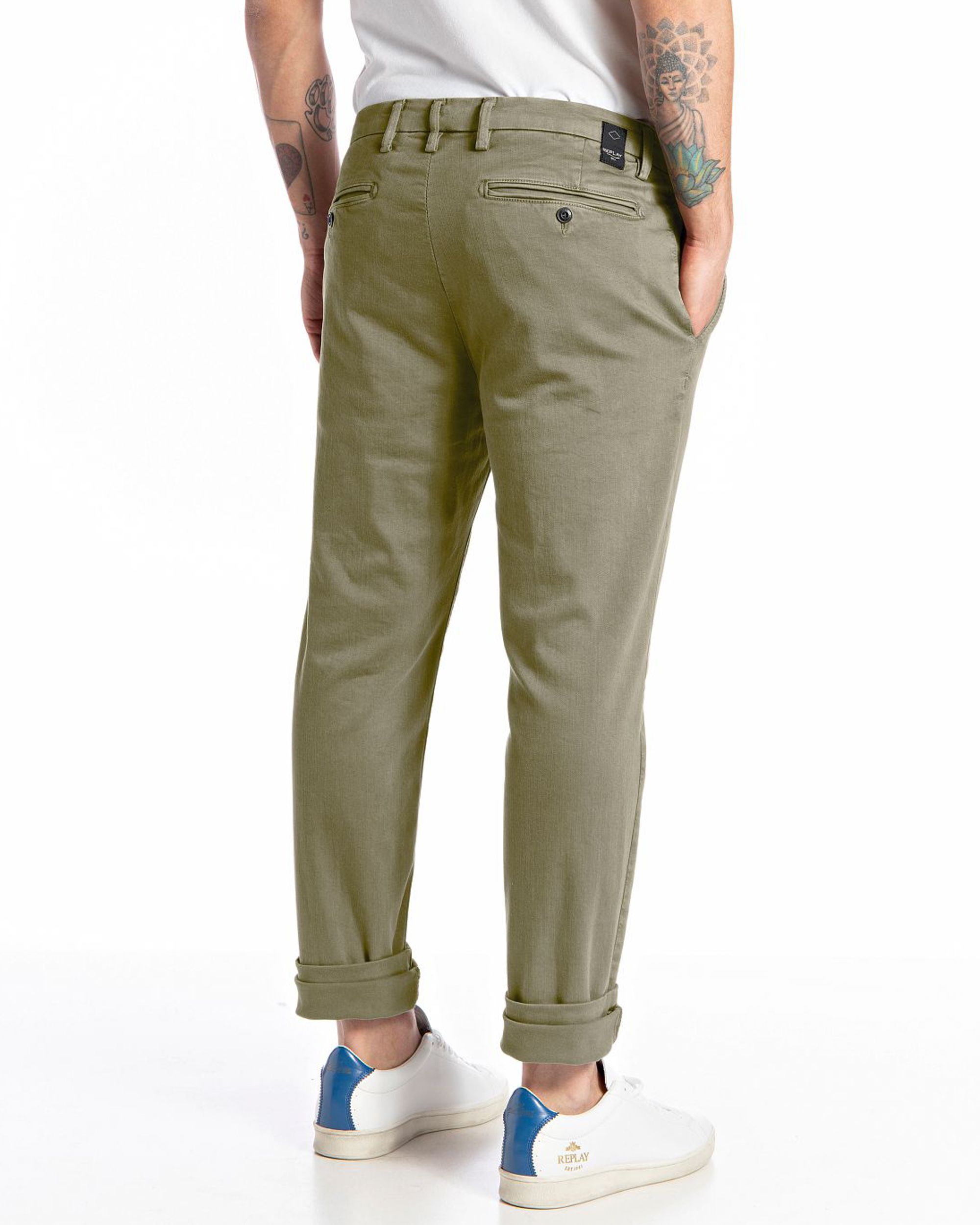 Replay Zeumar Hyperflex X-lite Chino Groen 086050-001-28/32