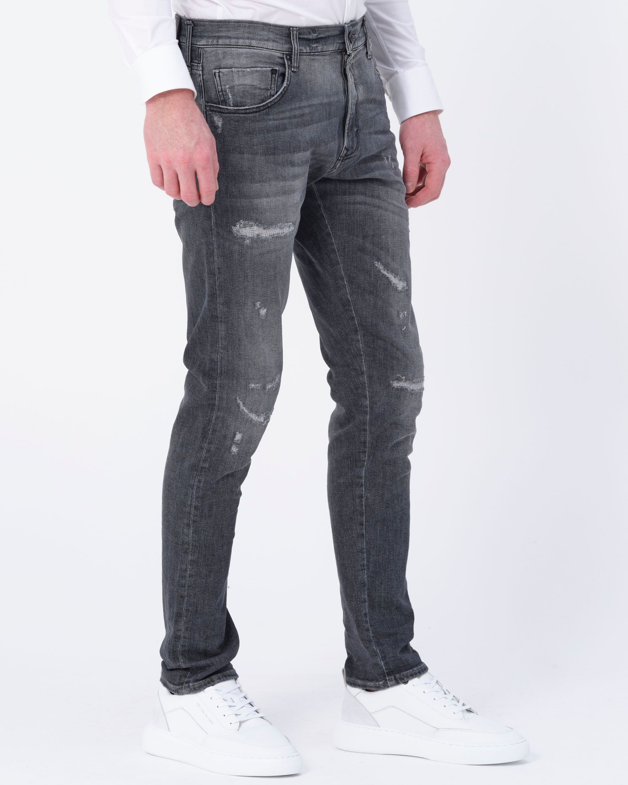 Replay Mickym Aged Jeans Grijs 086058-001-28/32