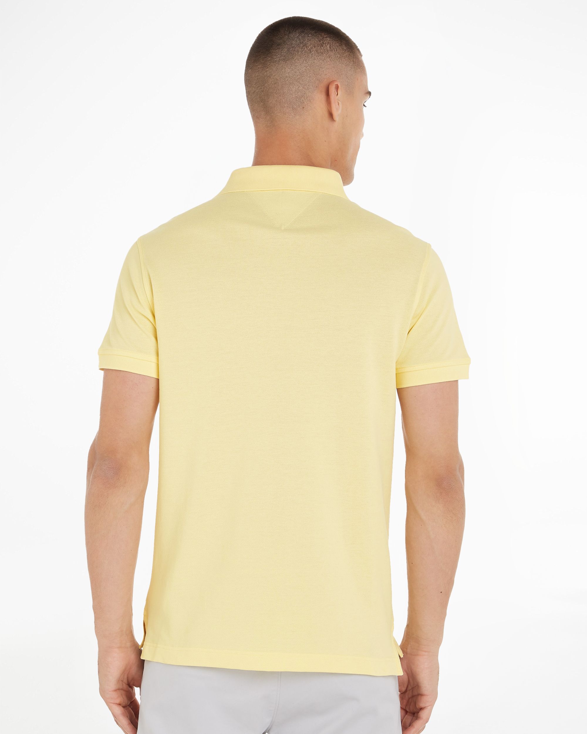 Tommy Hilfiger Menswear Polo KM Geel 086313-001-L