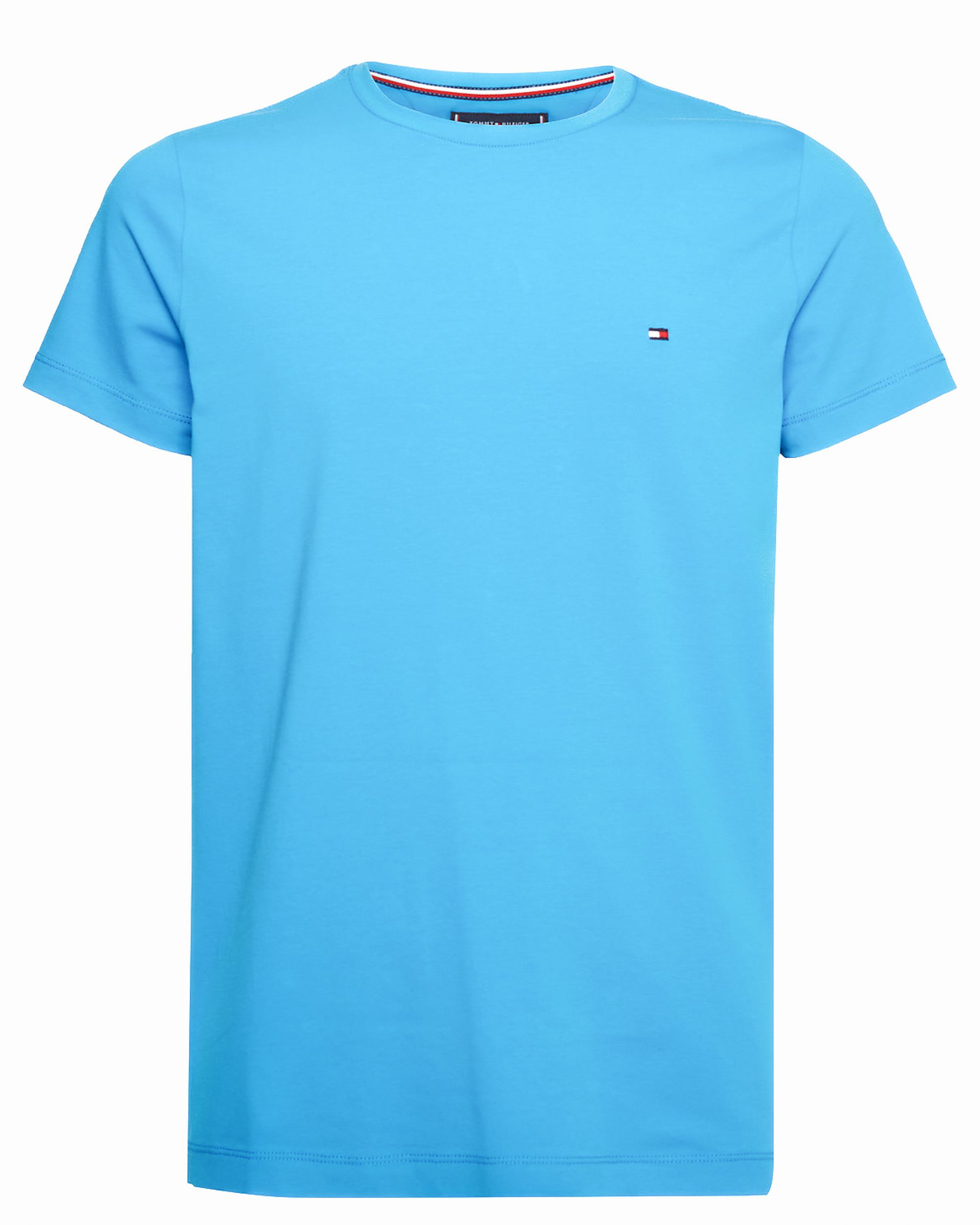 Tommy Hilfiger Menswear T-shirt KM Licht blauw 086334-002-M