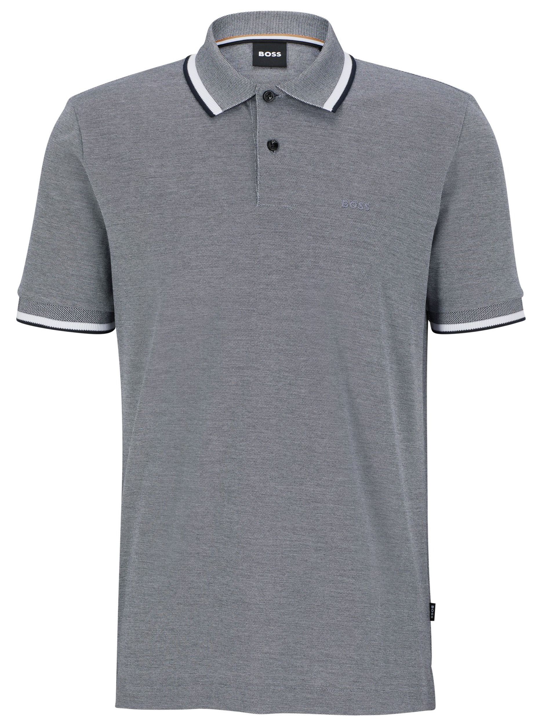 Hugo Boss Menswear Parlay Polo KM Donker blauw 086417-001-L