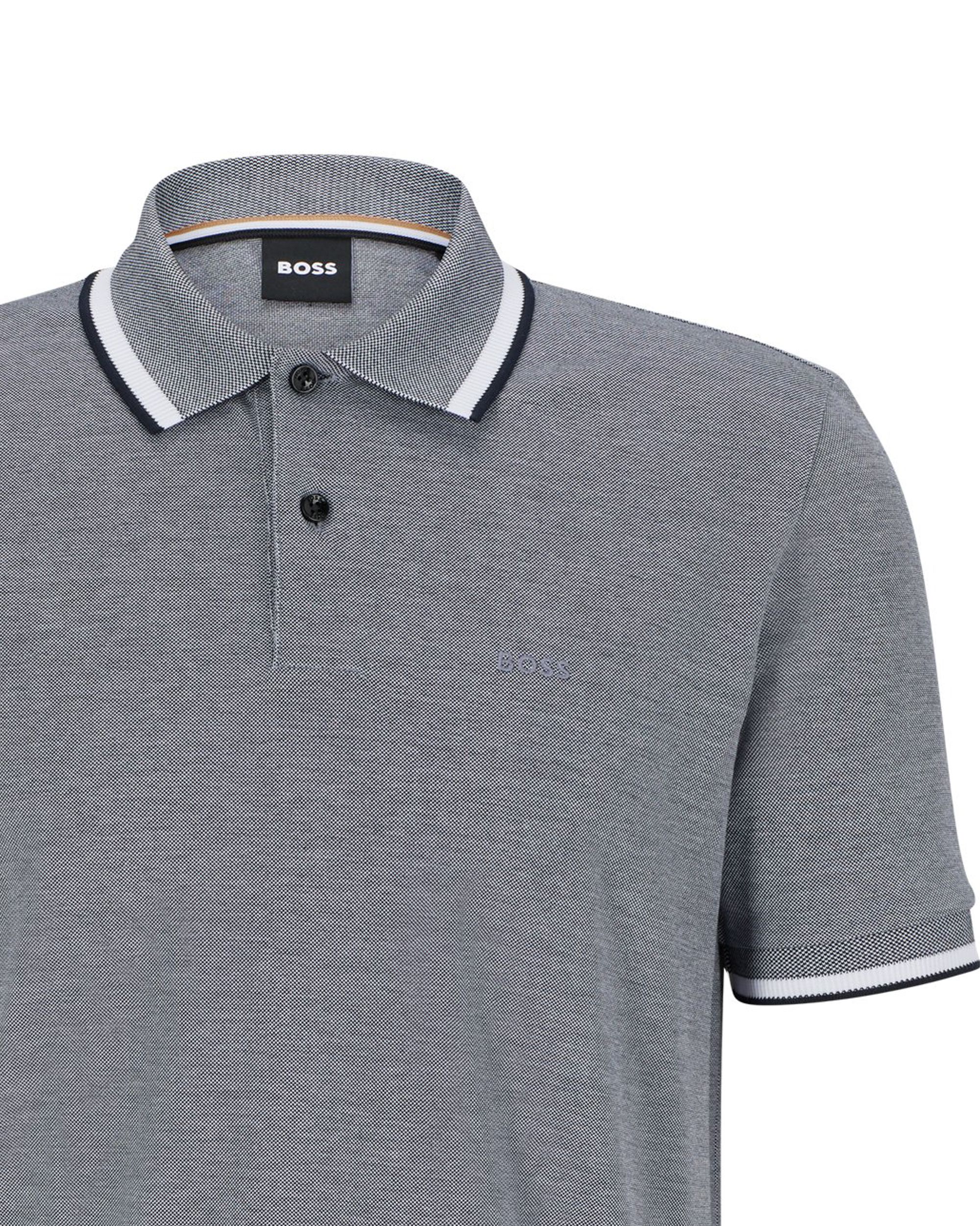 Hugo Boss Menswear Parlay Polo KM Donker blauw 086417-001-L