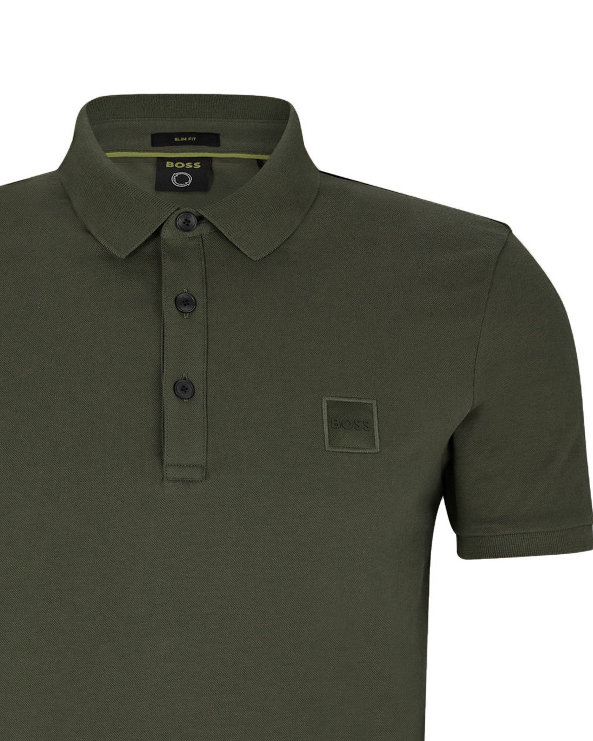 Hugo Boss Casual Passenger Polo KM Groen 086430-001-L