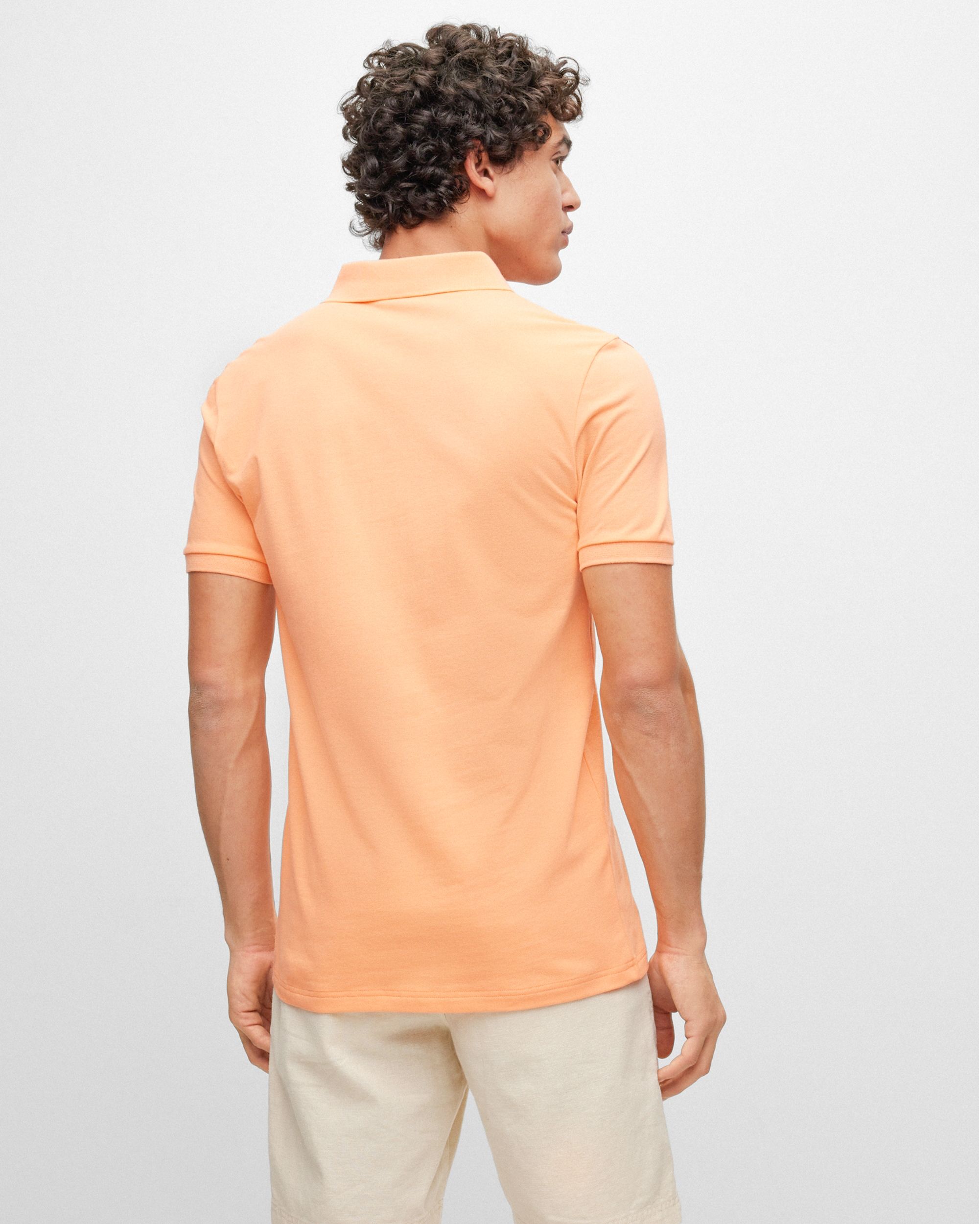 Hugo Boss Casual Passenger Polo KM Oranje 086448-001-L