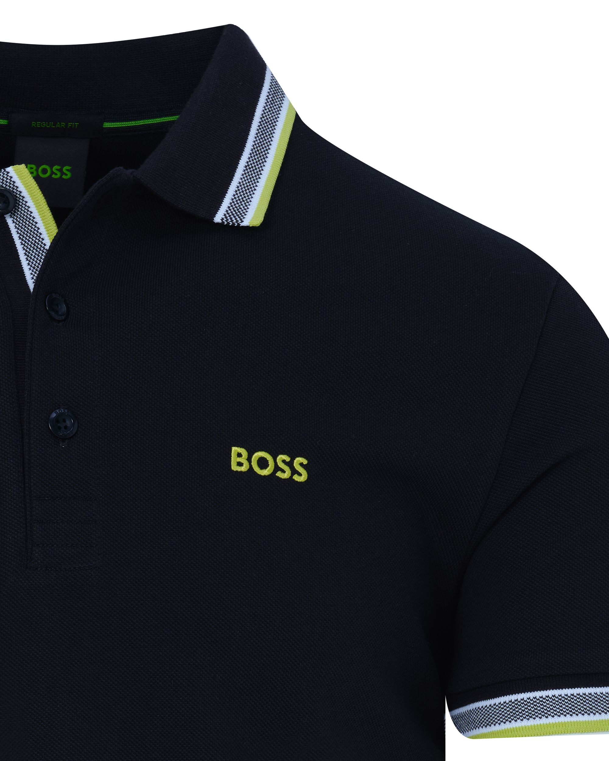 Hugo Boss Leisure Polo KM Zwart 086488-001-L