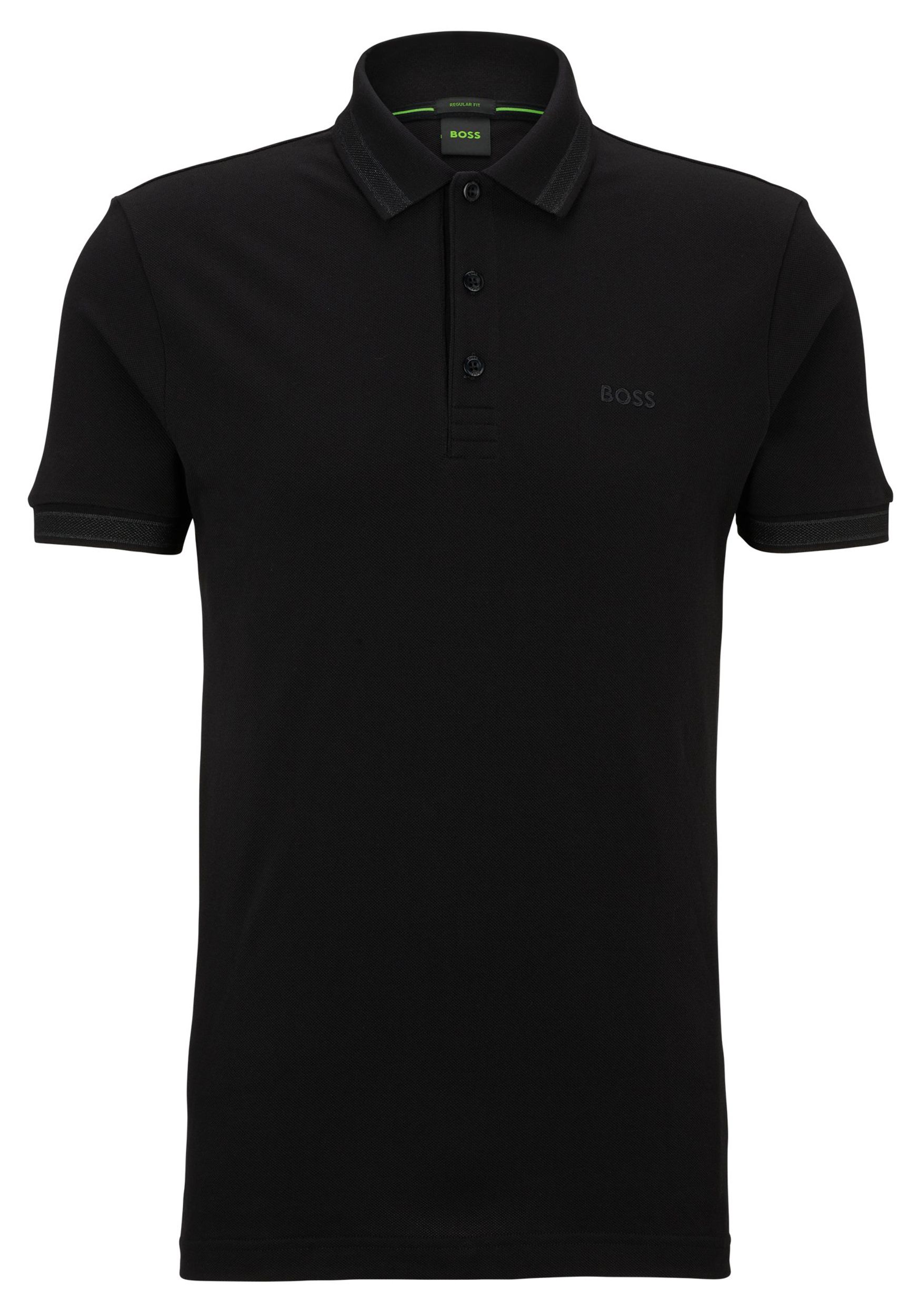 Hugo Boss Leisure Polo KM Zwart 086491-001-L