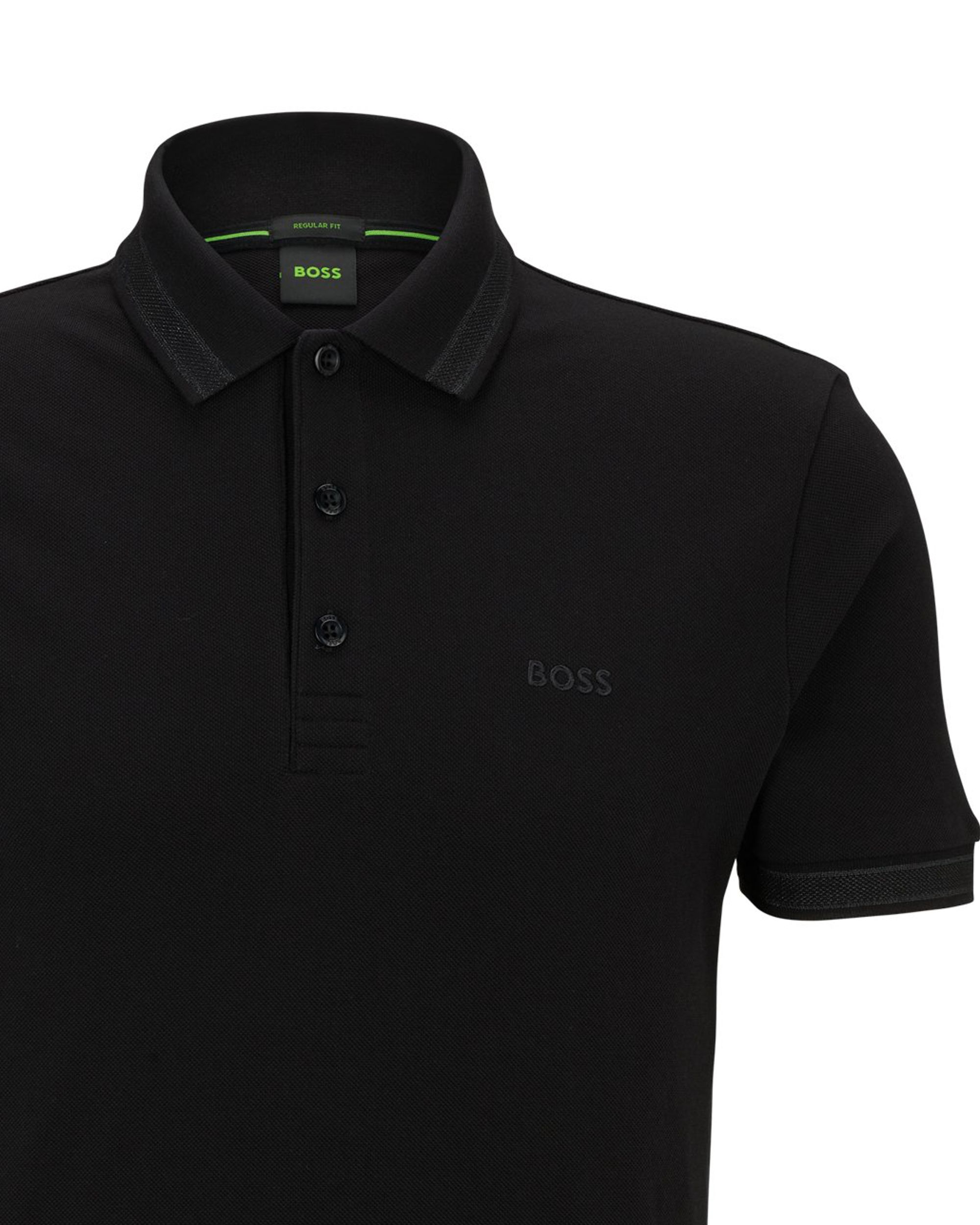 Hugo Boss Leisure Polo KM Zwart 086491-001-L