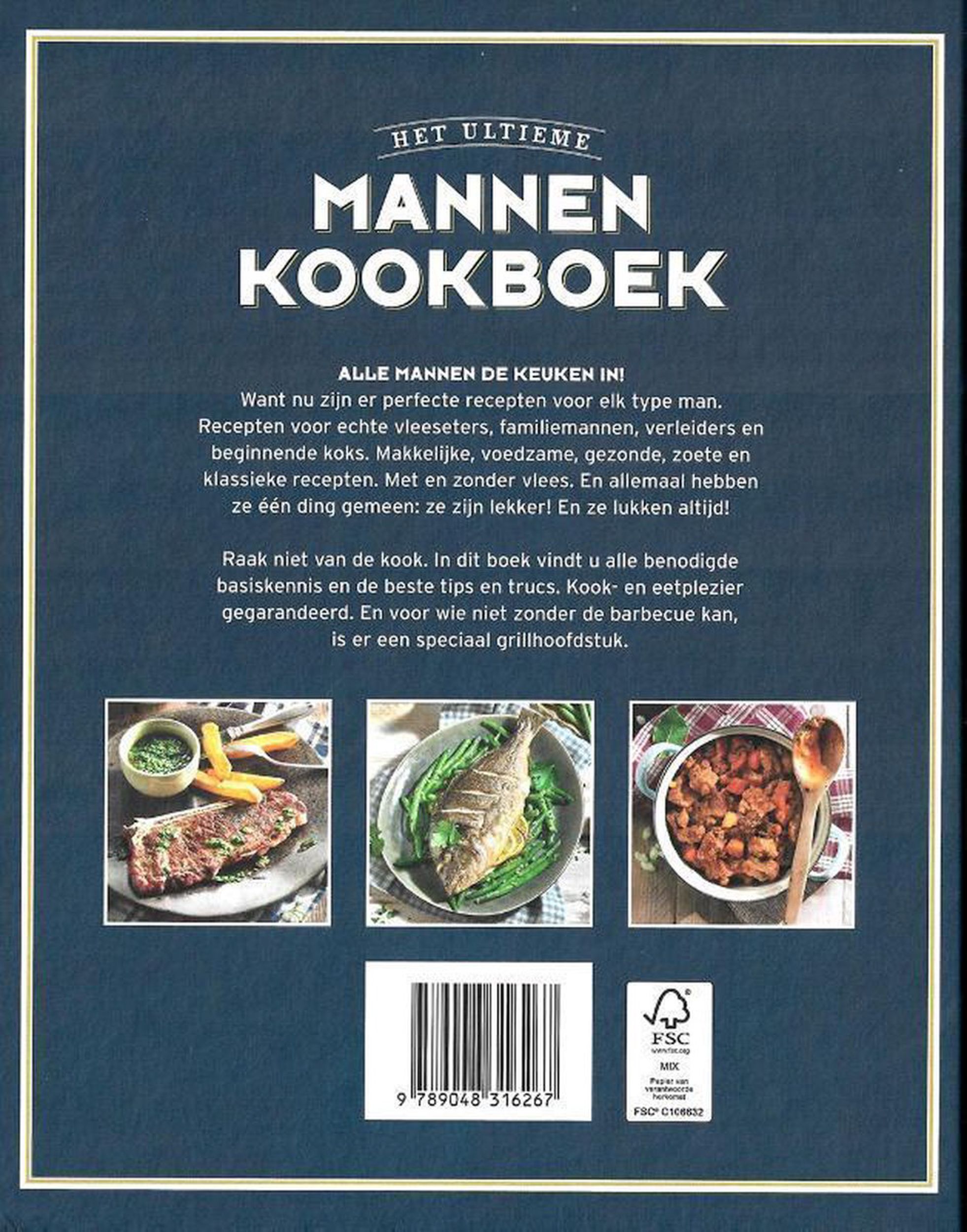 Het ultieme mannenkookboek NVT 086571-001-0