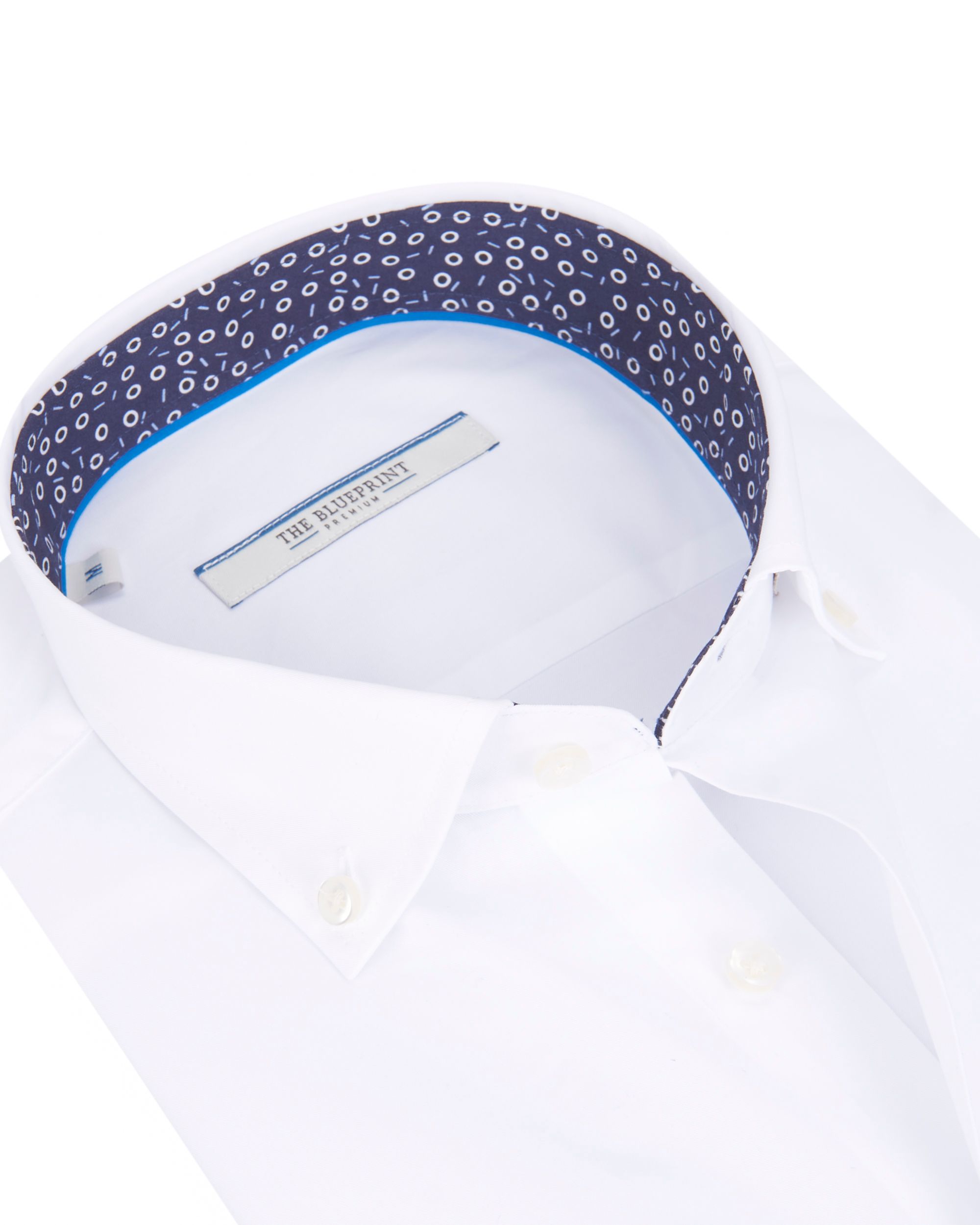 The Blueprint Premium - Trendy overhemd LM WHITE 086596-001-L