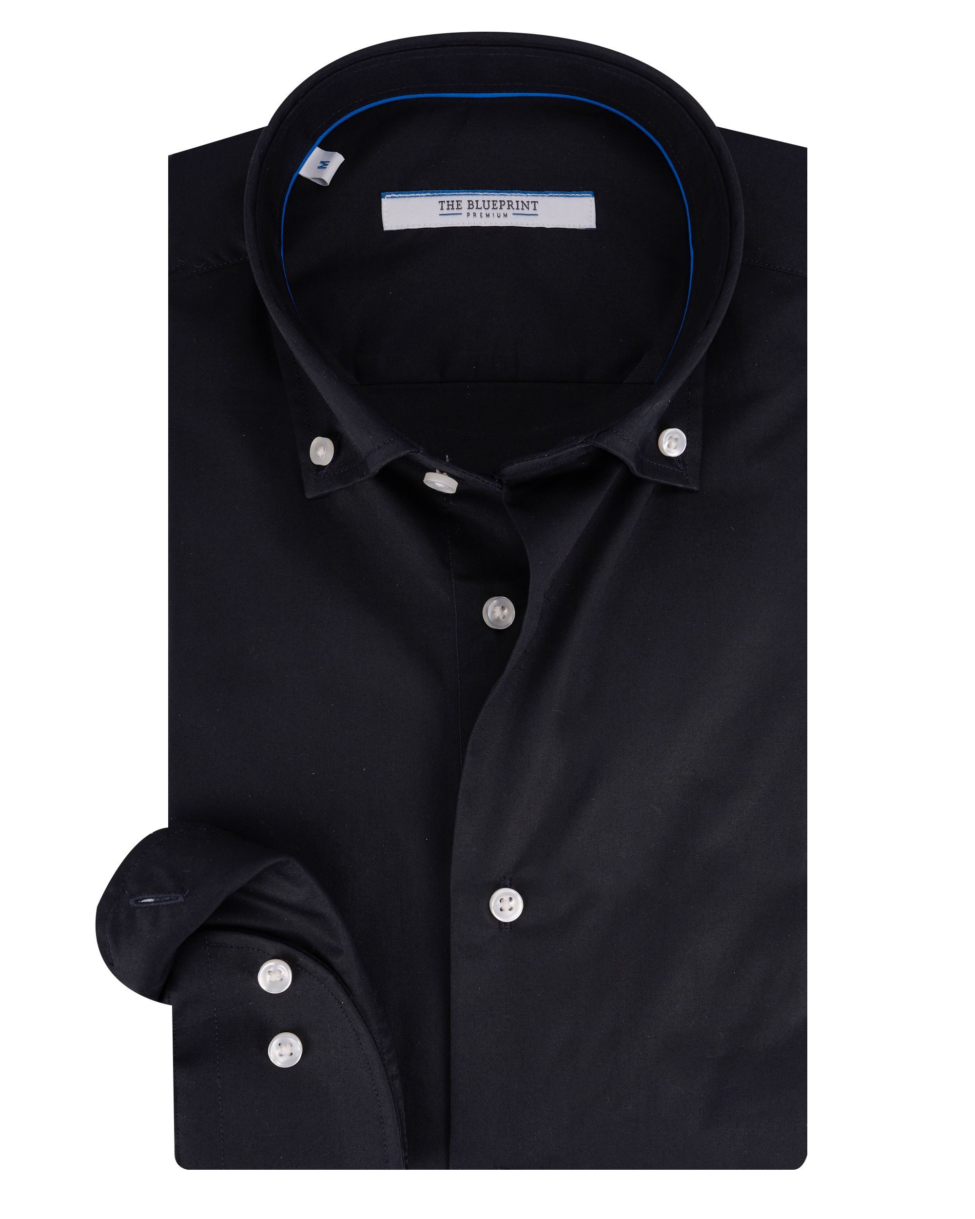 The Blueprint Premium - Trendy overhemd LM Black 086597-001-L