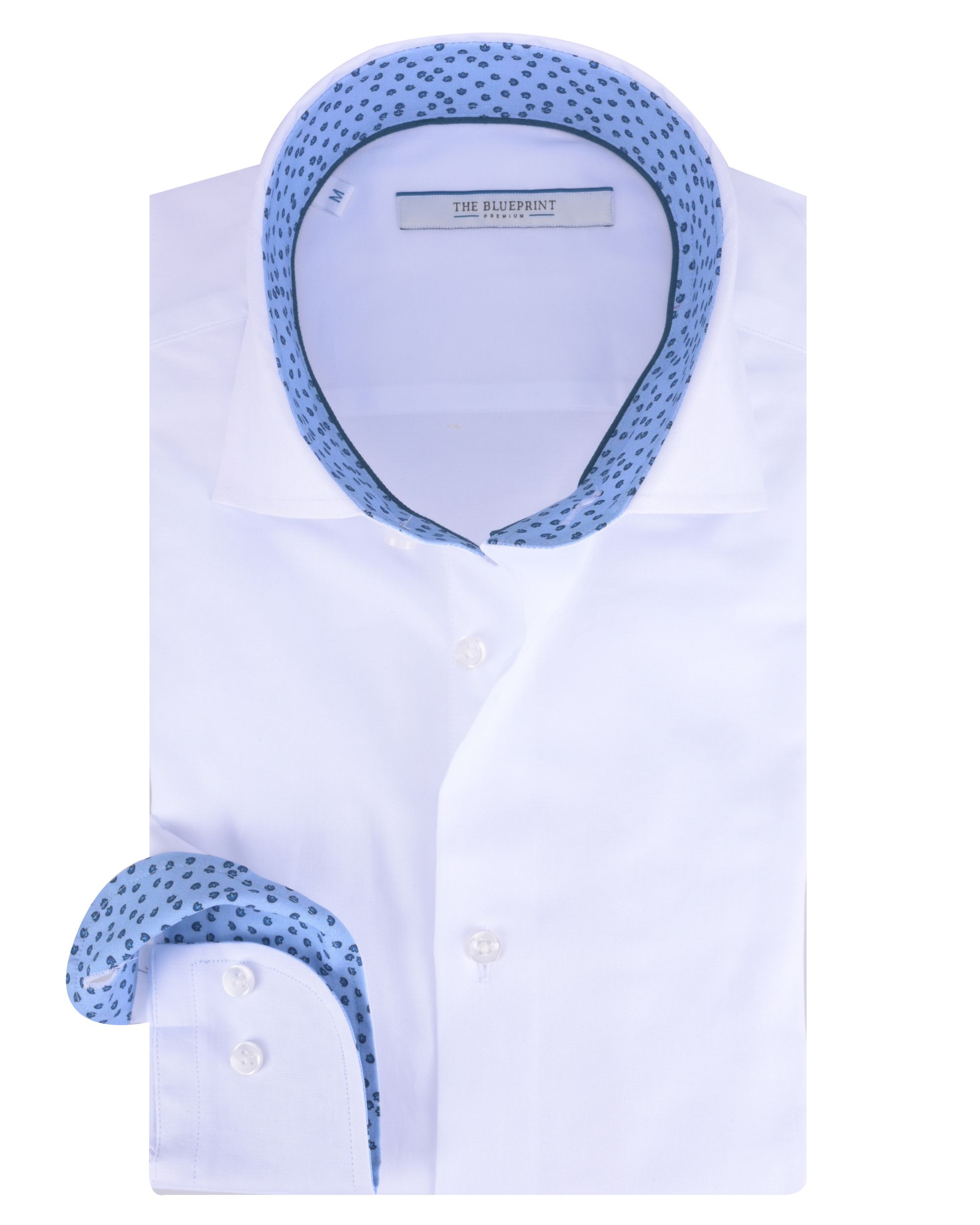 The Blueprint Premium - Trendy overhemd LM WHITE 086632-001-L