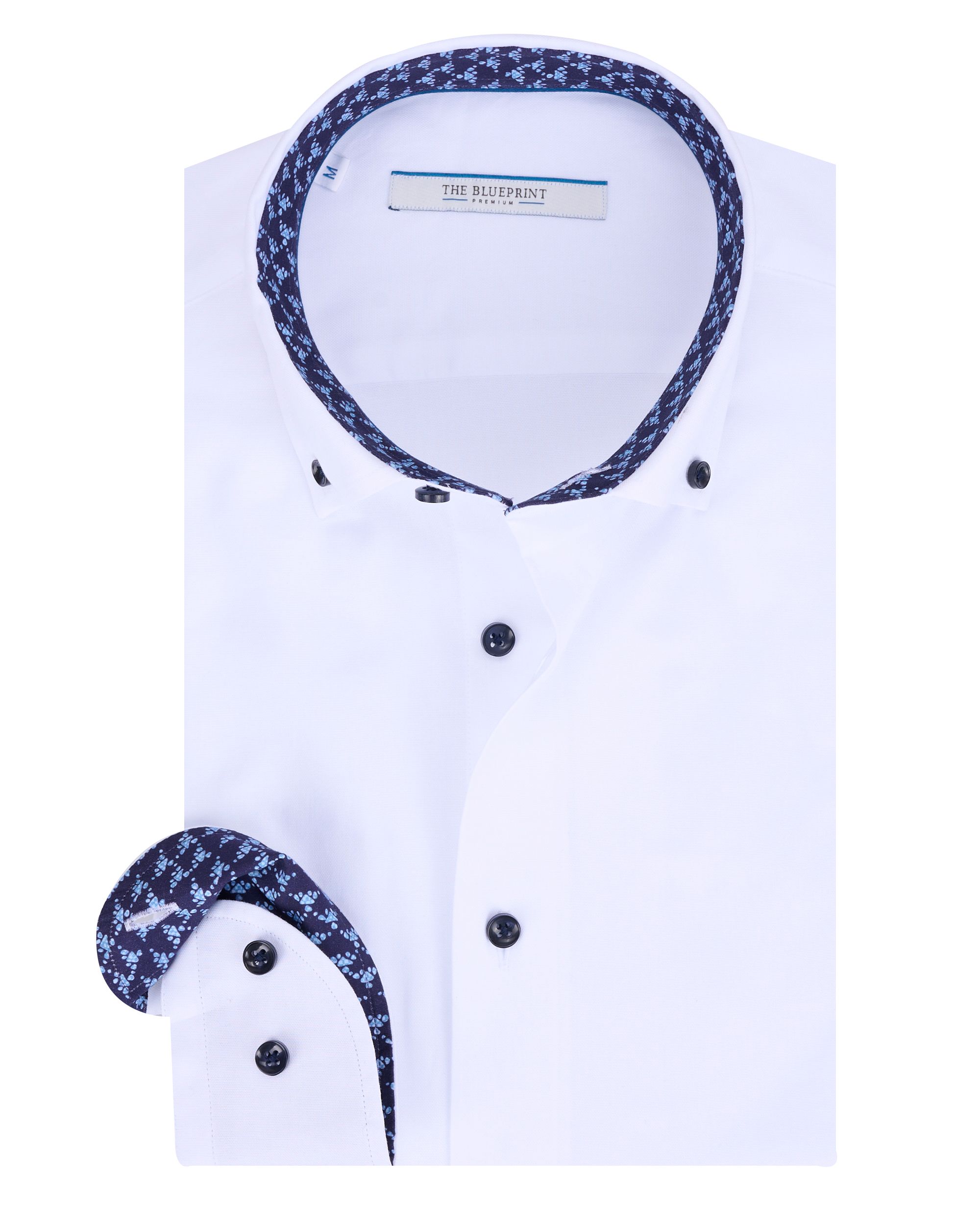 The Blueprint Premium - Trendy overhemd LM WHITE 086640-001-L