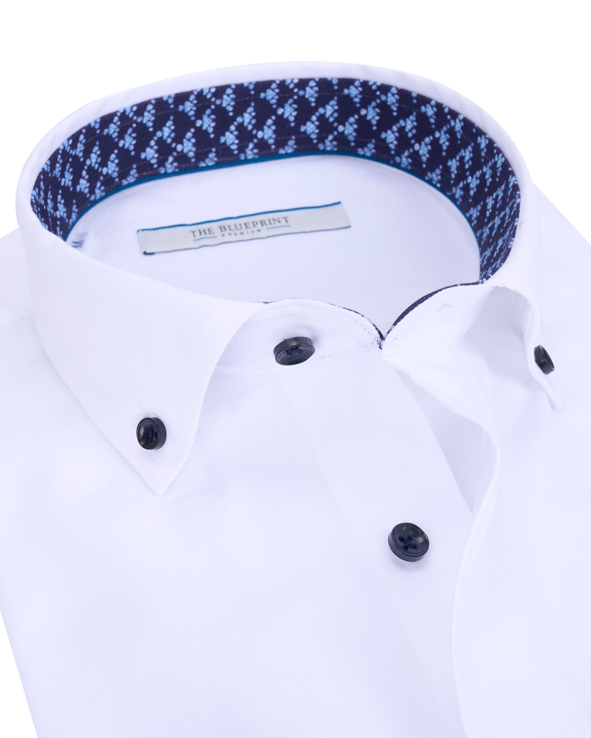 The Blueprint Premium - Trendy overhemd LM WHITE 086640-001-L