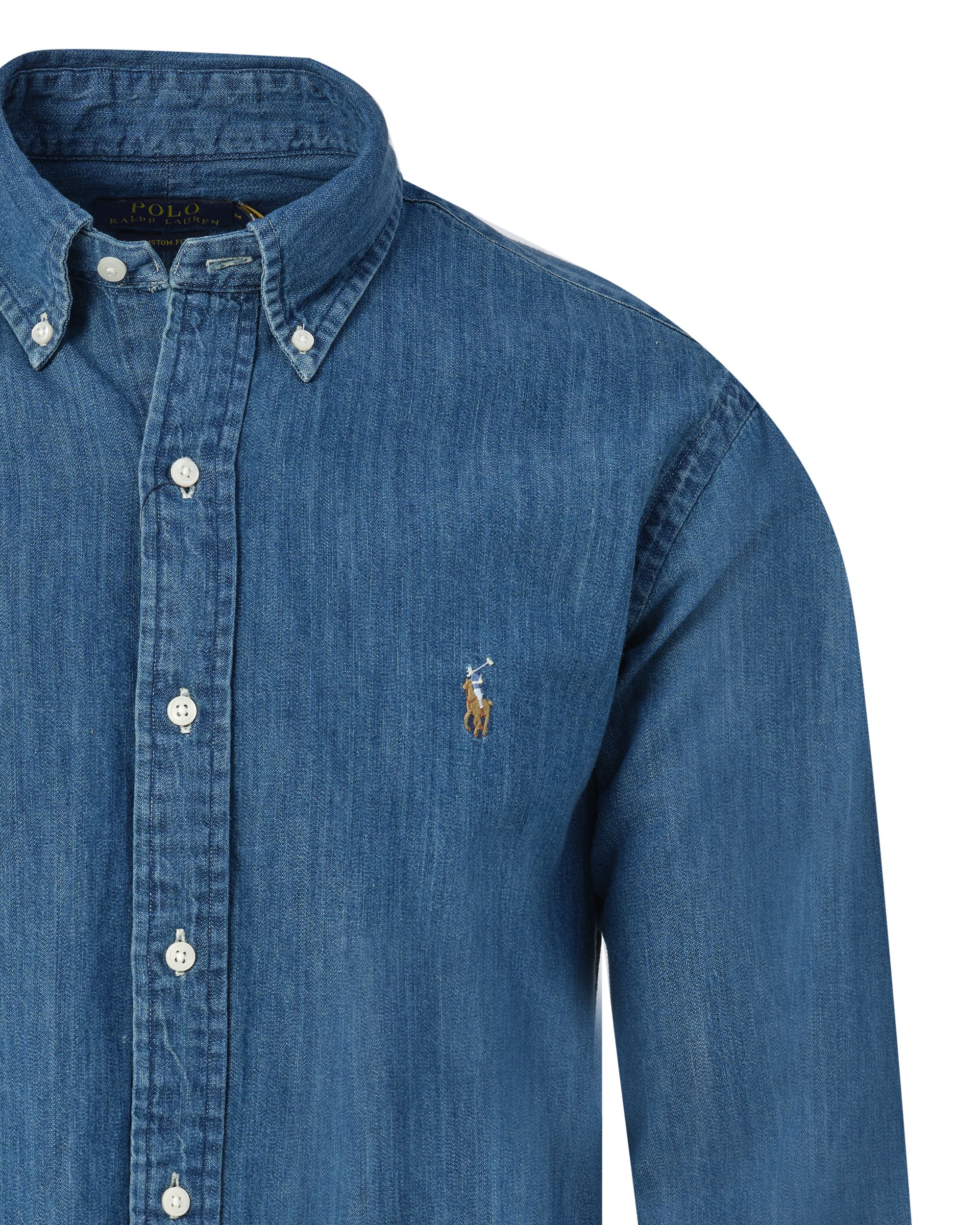 Polo Ralph Lauren Casual Overhemd LM Blauw 086676-001-L