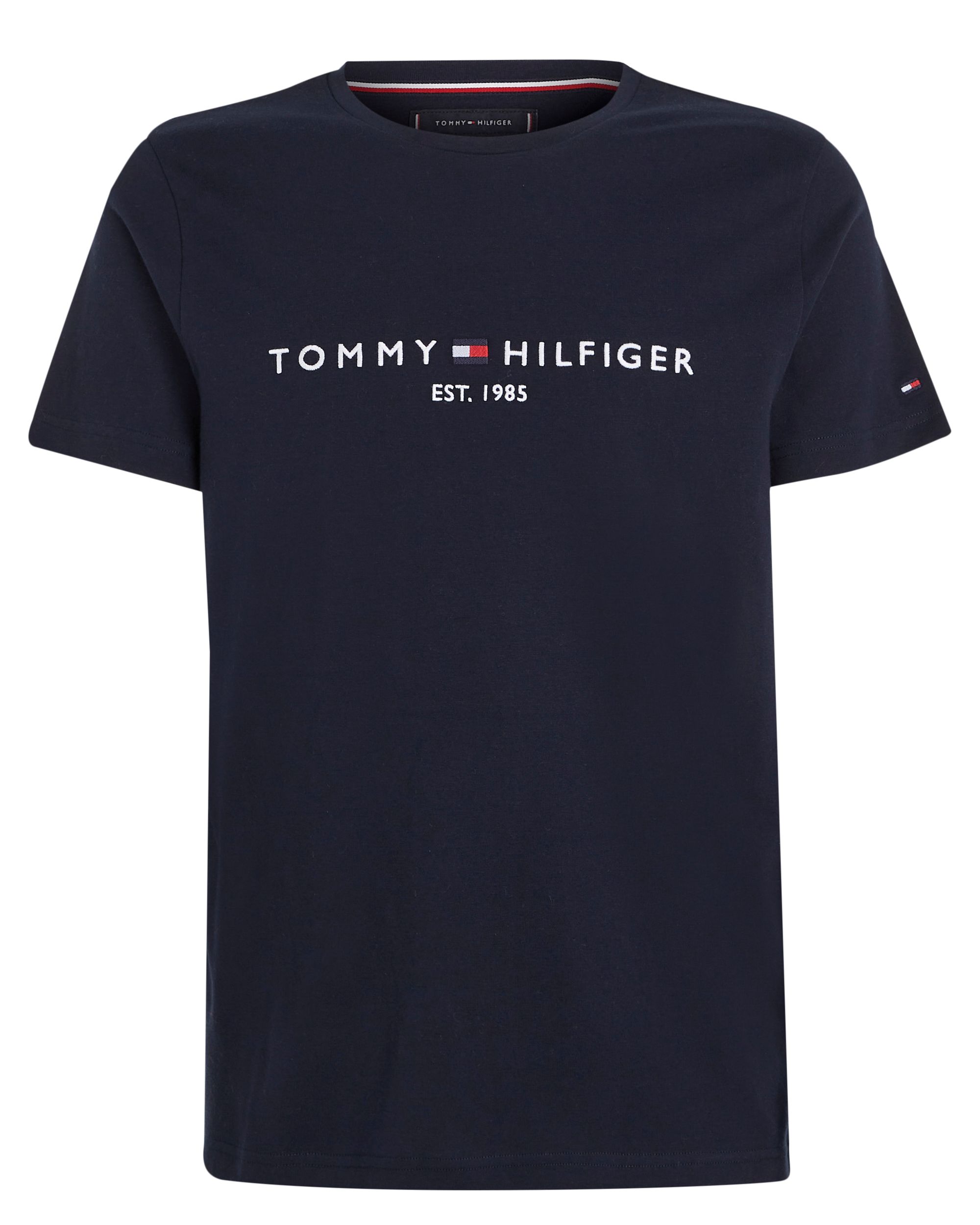 Tommy Hilfiger Menswear T-shirt KM Donker blauw 086989-001-L