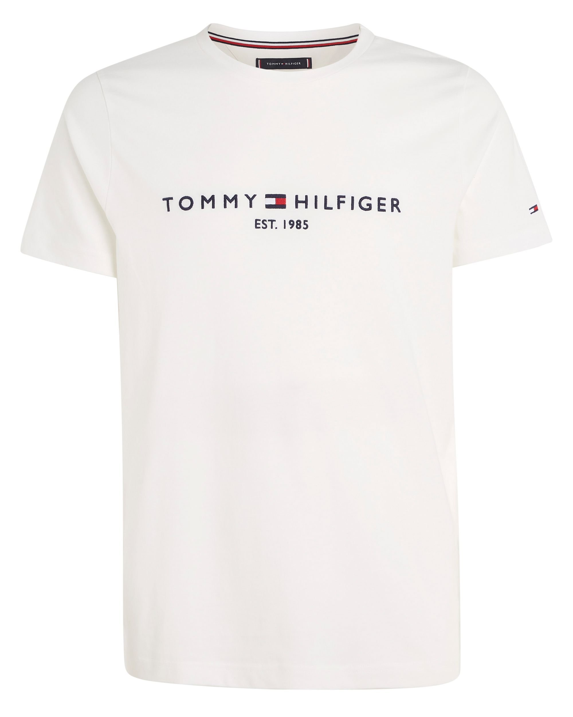 Tommy Hilfiger Menswear T-shirt KM Wit 086990-001-L