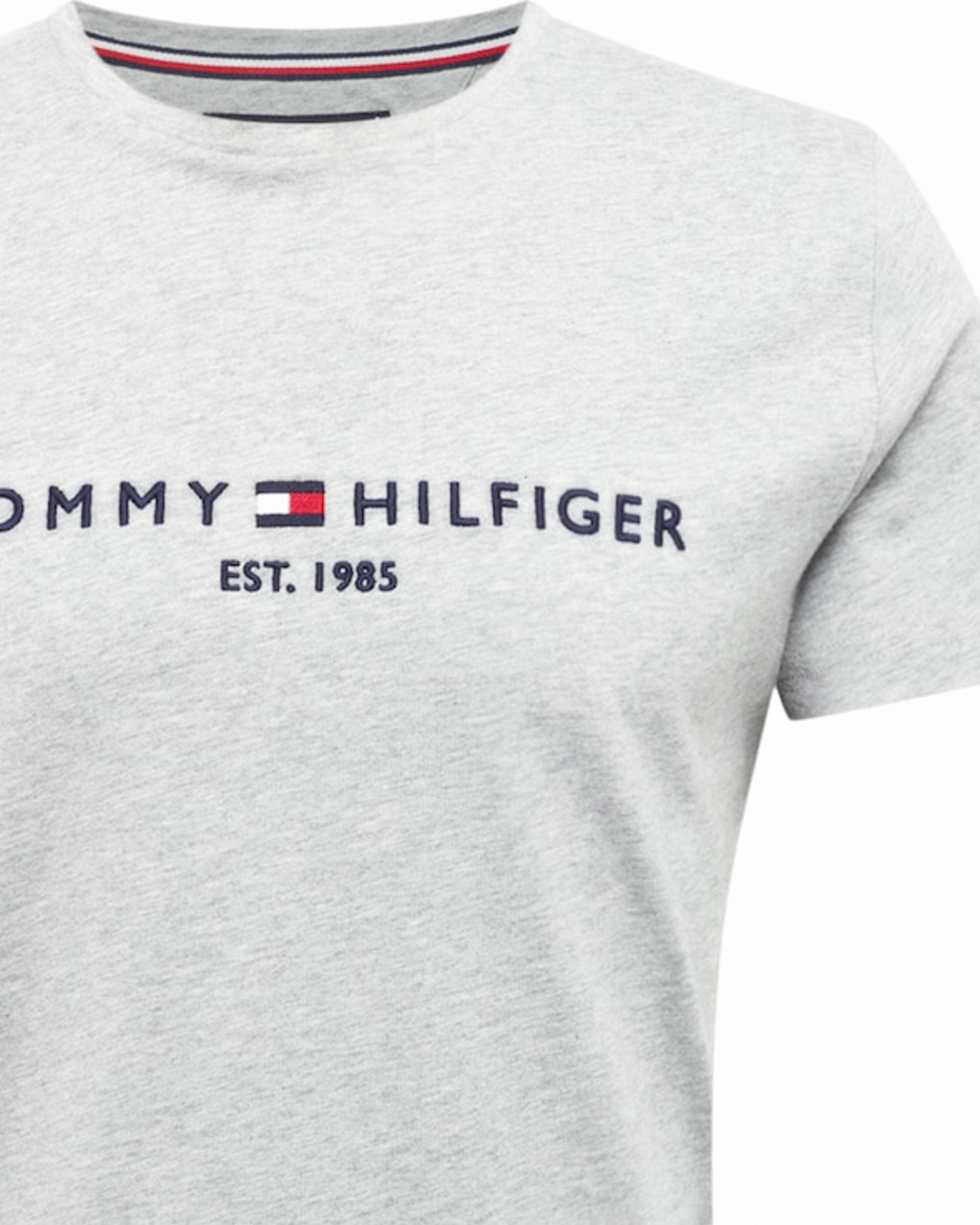 Tommy Hilfiger Menswear T-shirt KM Licht grijs 086991-001-L