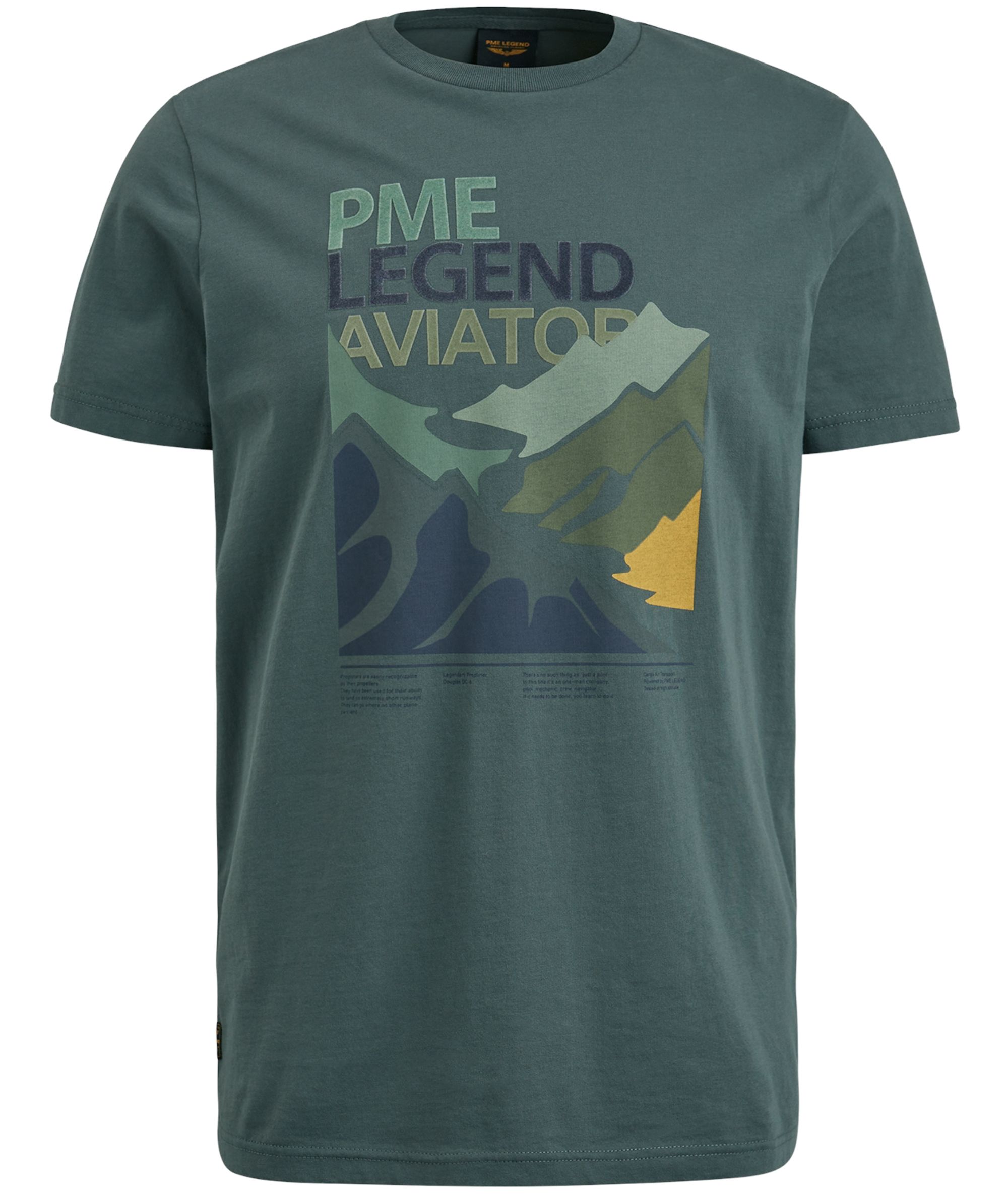 PME Legend T-shirt KM Groen 087038-001-L