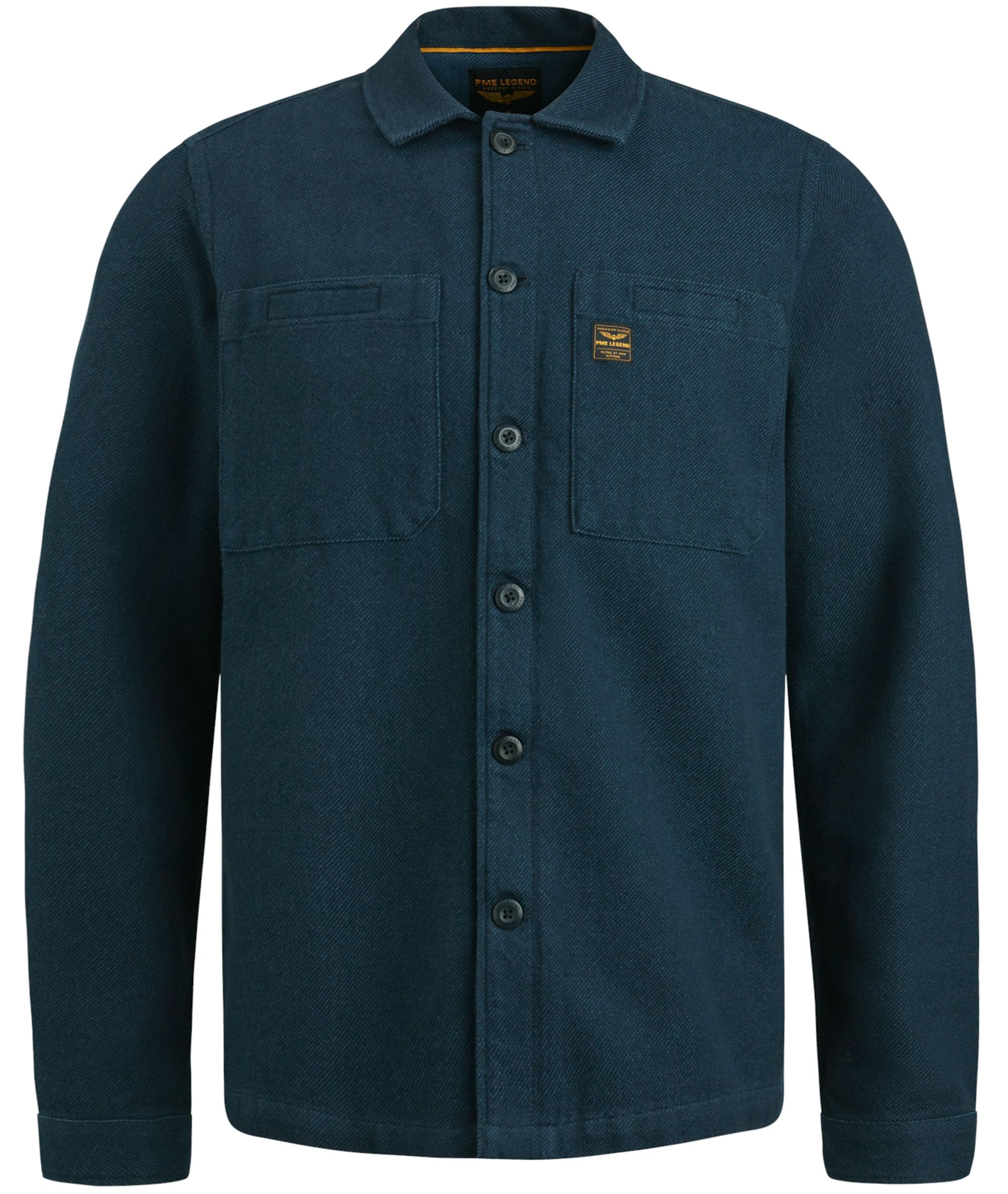 PME Legend Casual Overhemd LM Blauw 087146-001-L