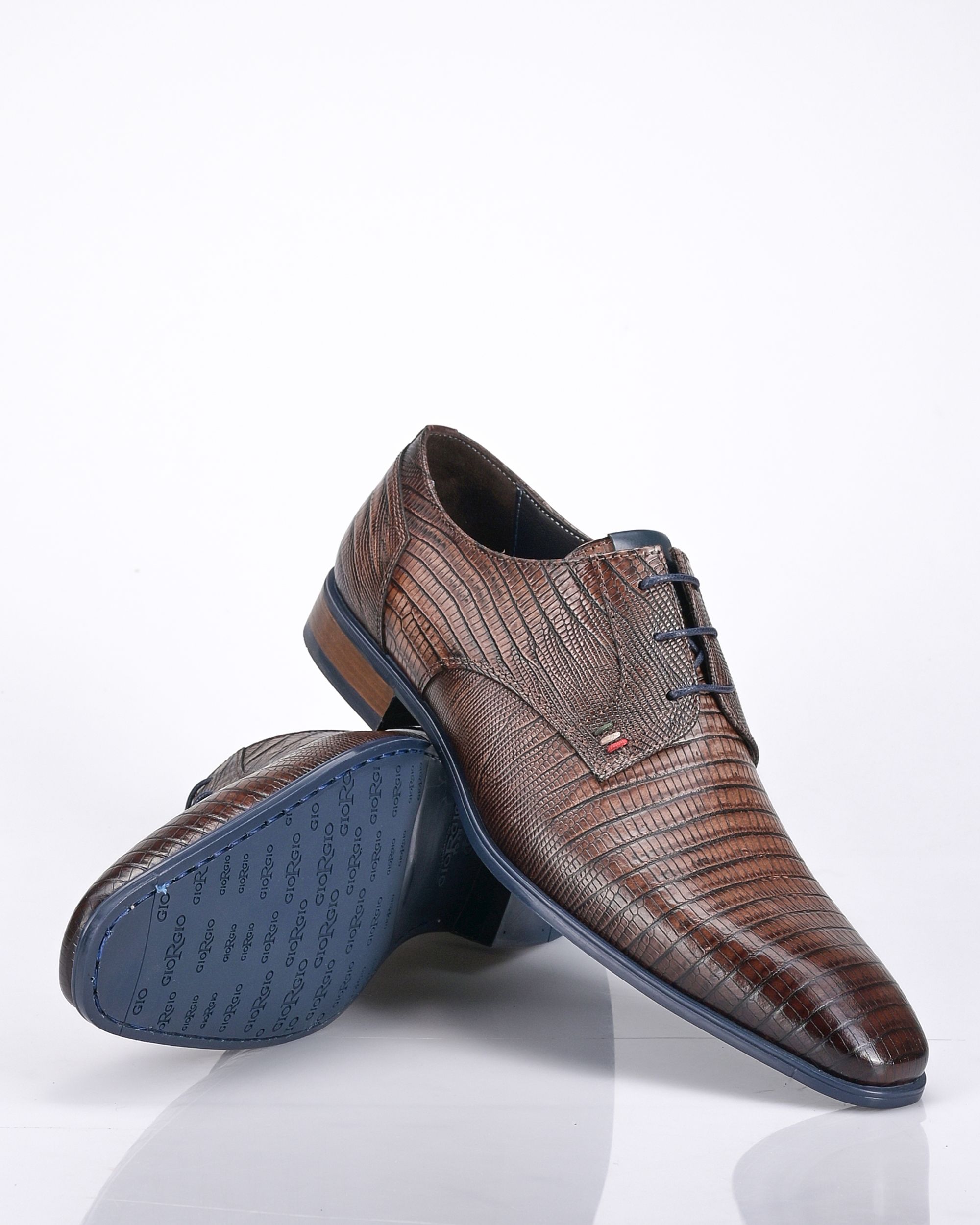 Giorgio Geklede schoenen Cognac 087876-001-41