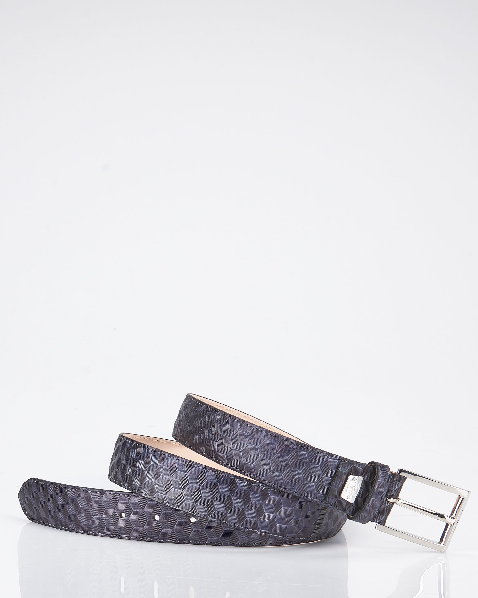 Giorgio Geklede riem Blauw 087899-001-115