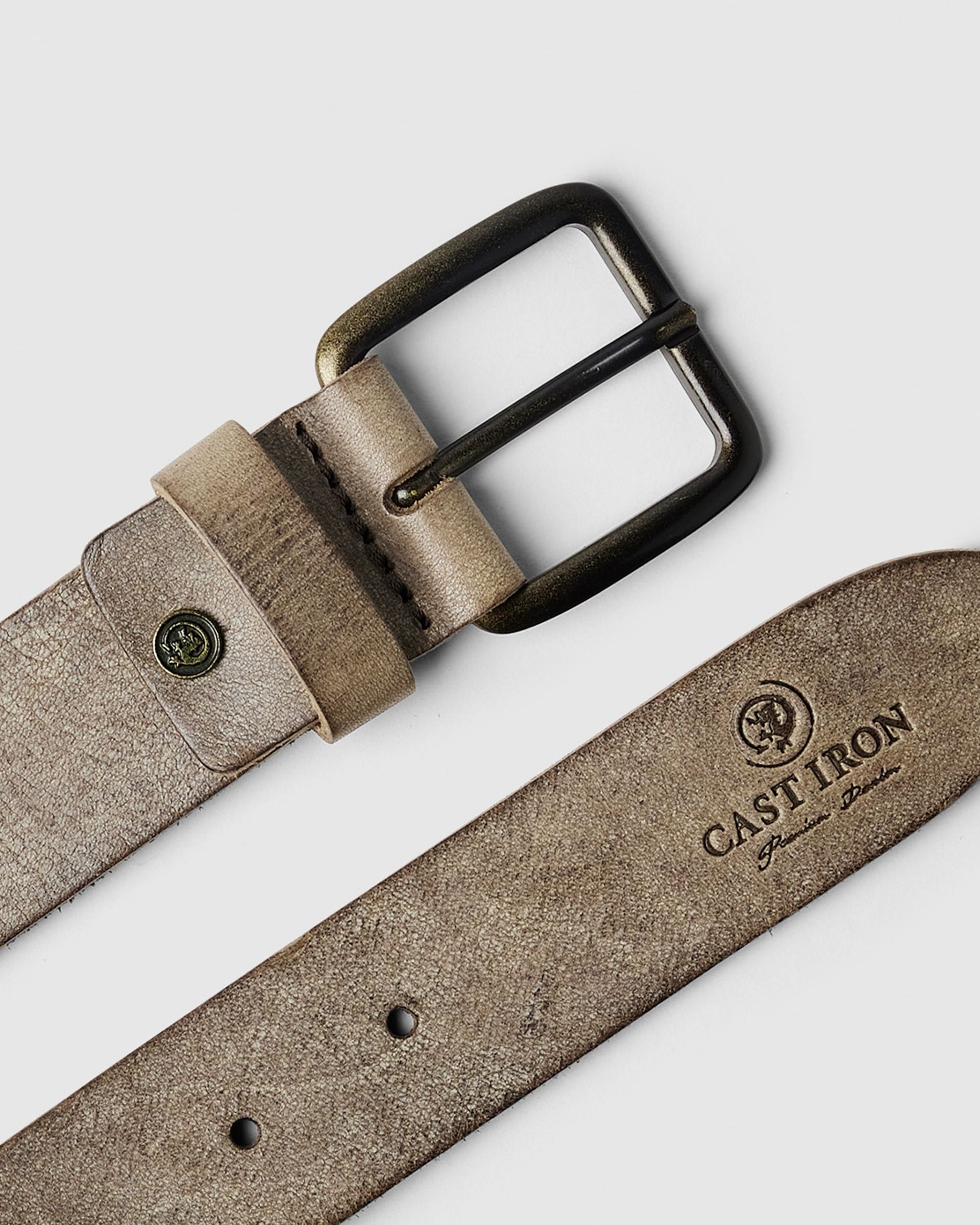 Cast Iron Casual riem Bruin 087963-001-100