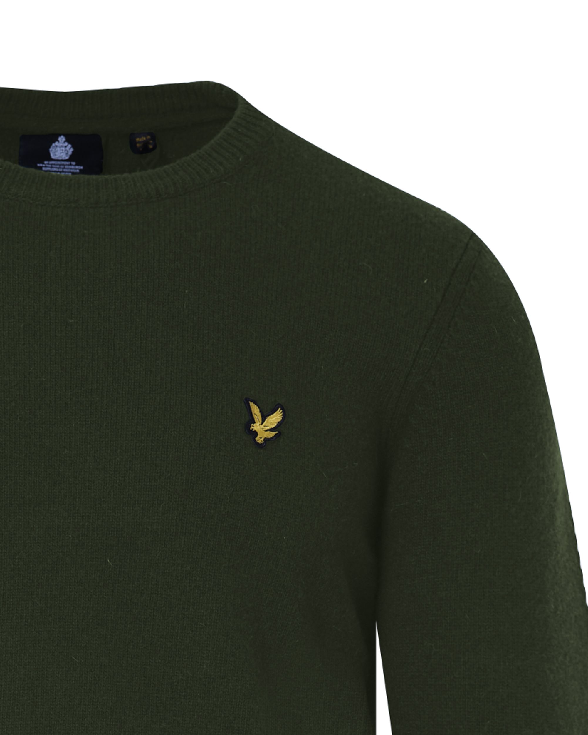 Lyle & Scott Trui ronde hals  Groen 088059-001-L