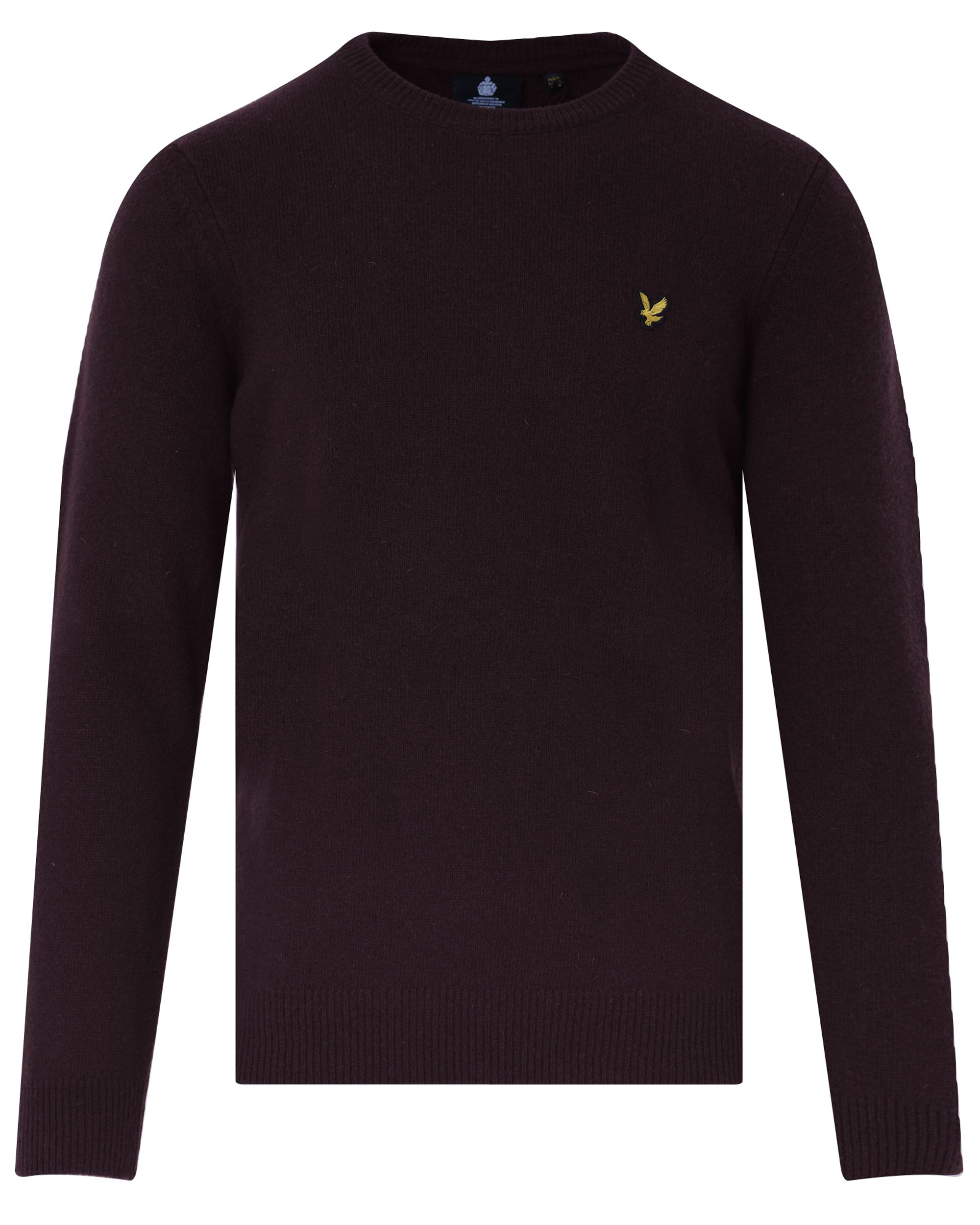 Lyle & Scott Trui ronde hals  Rood 088063-001-L