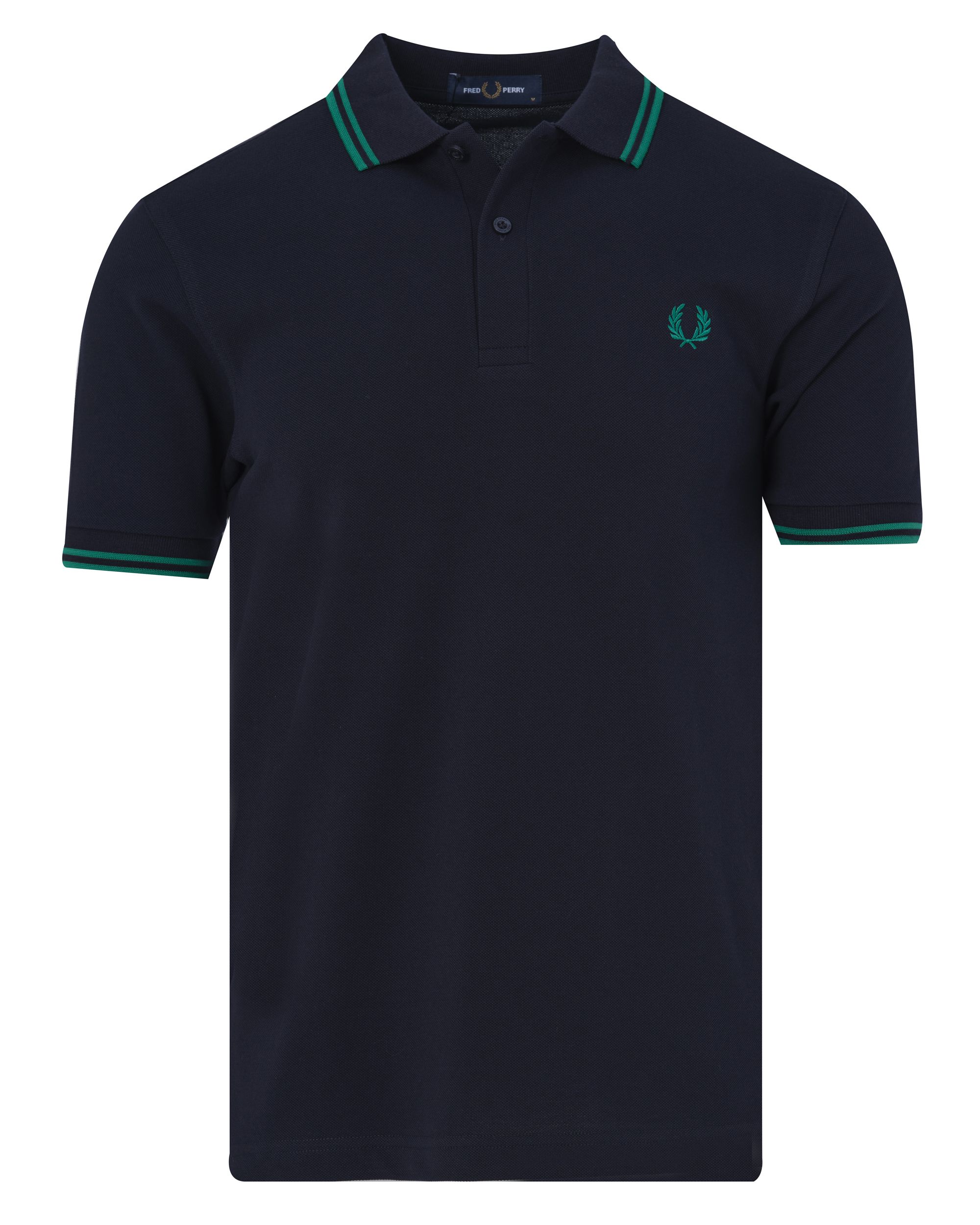 Fred Perry Polo KM Blauw 088333-001-L