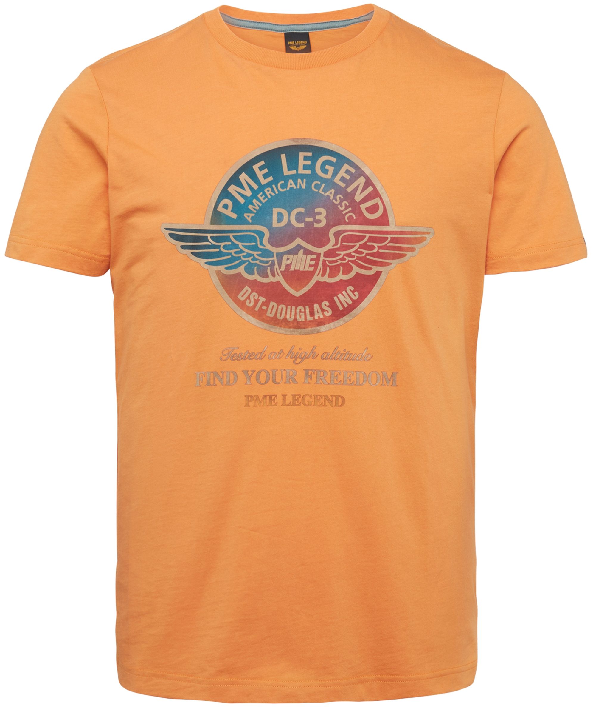 PME Legend T-shirt KM Oranje 088721-001-L
