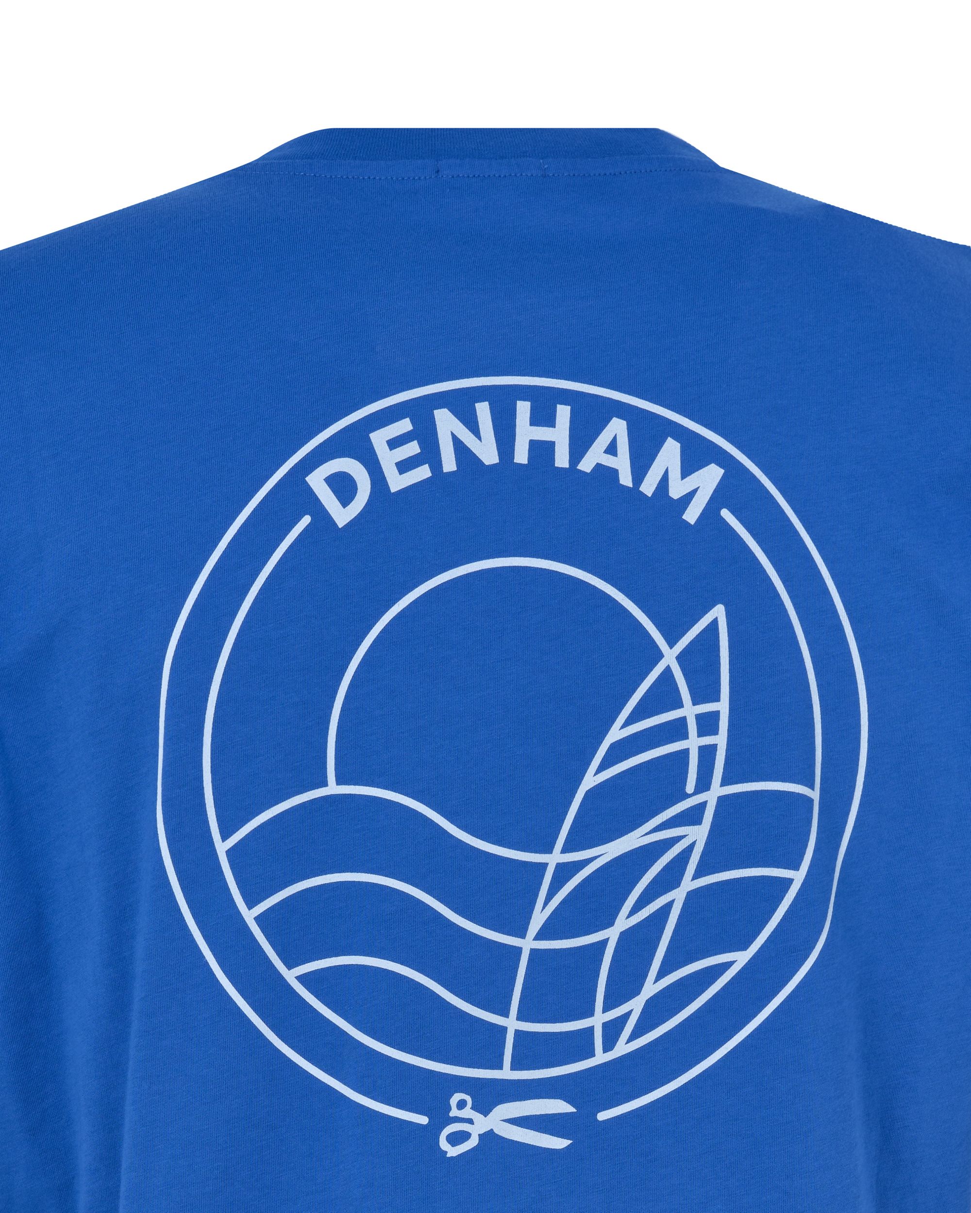 DENHAM Line Reg T-shirt KM Kobalt 089105-001-L