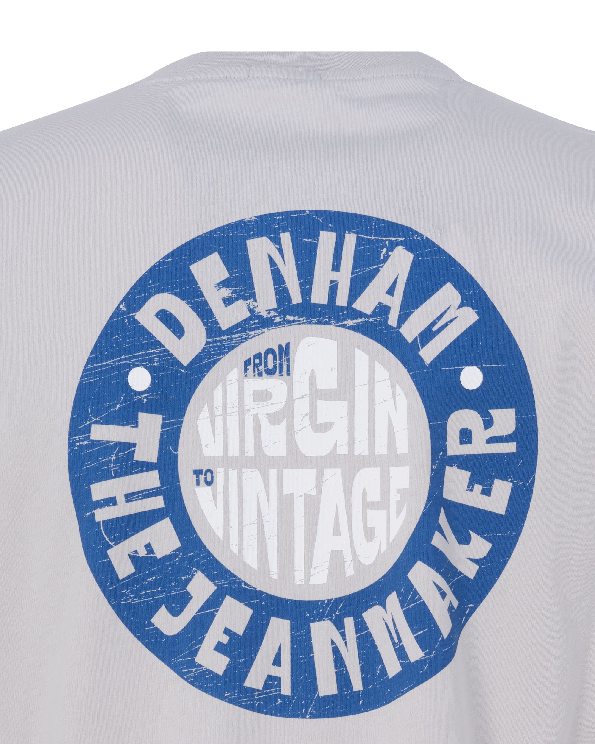 DENHAM Vintage Reg T-shirt KM Grijs 089106-001-L