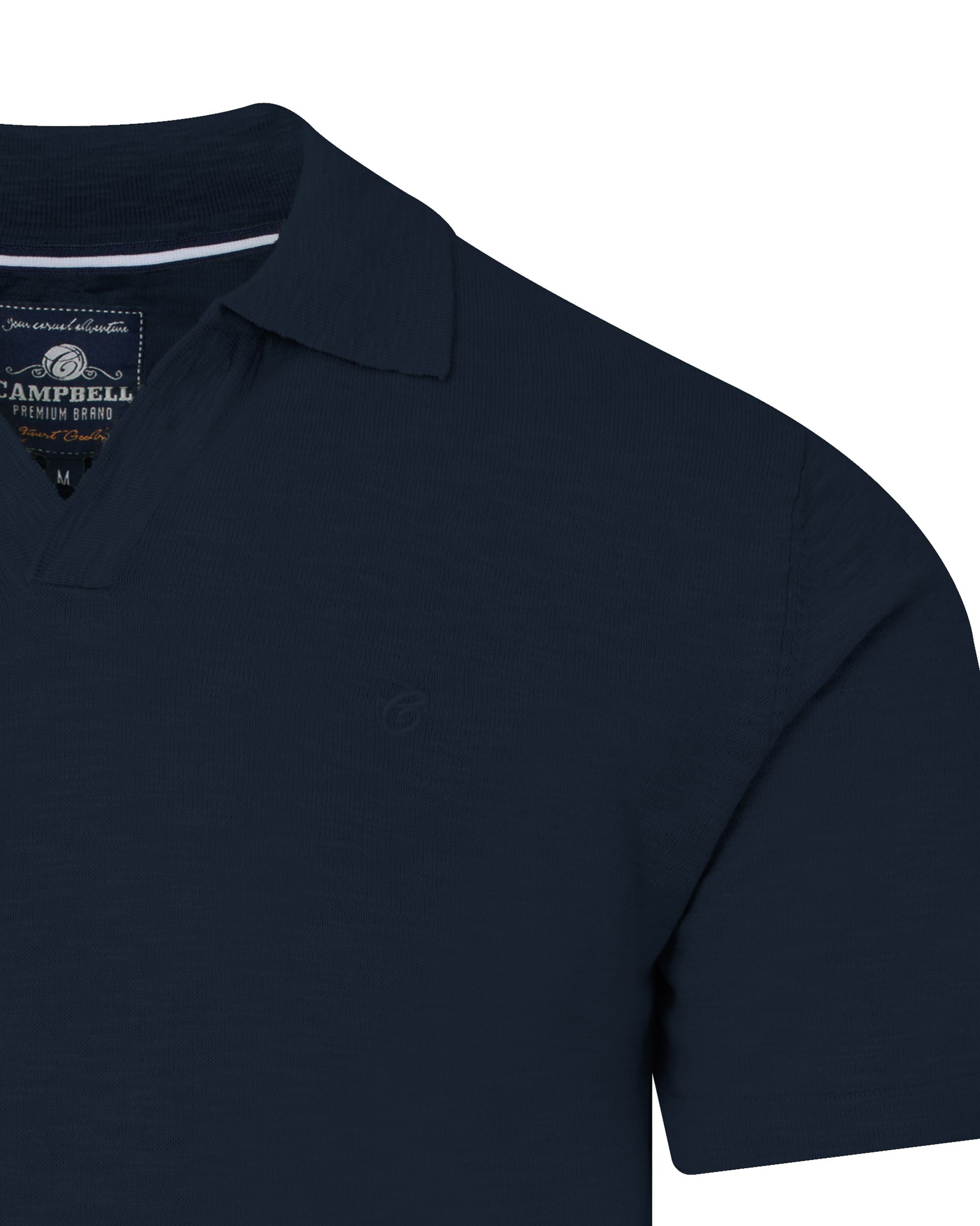Campbell Classic Nelson Polo KM Night Sky 089149-002-L