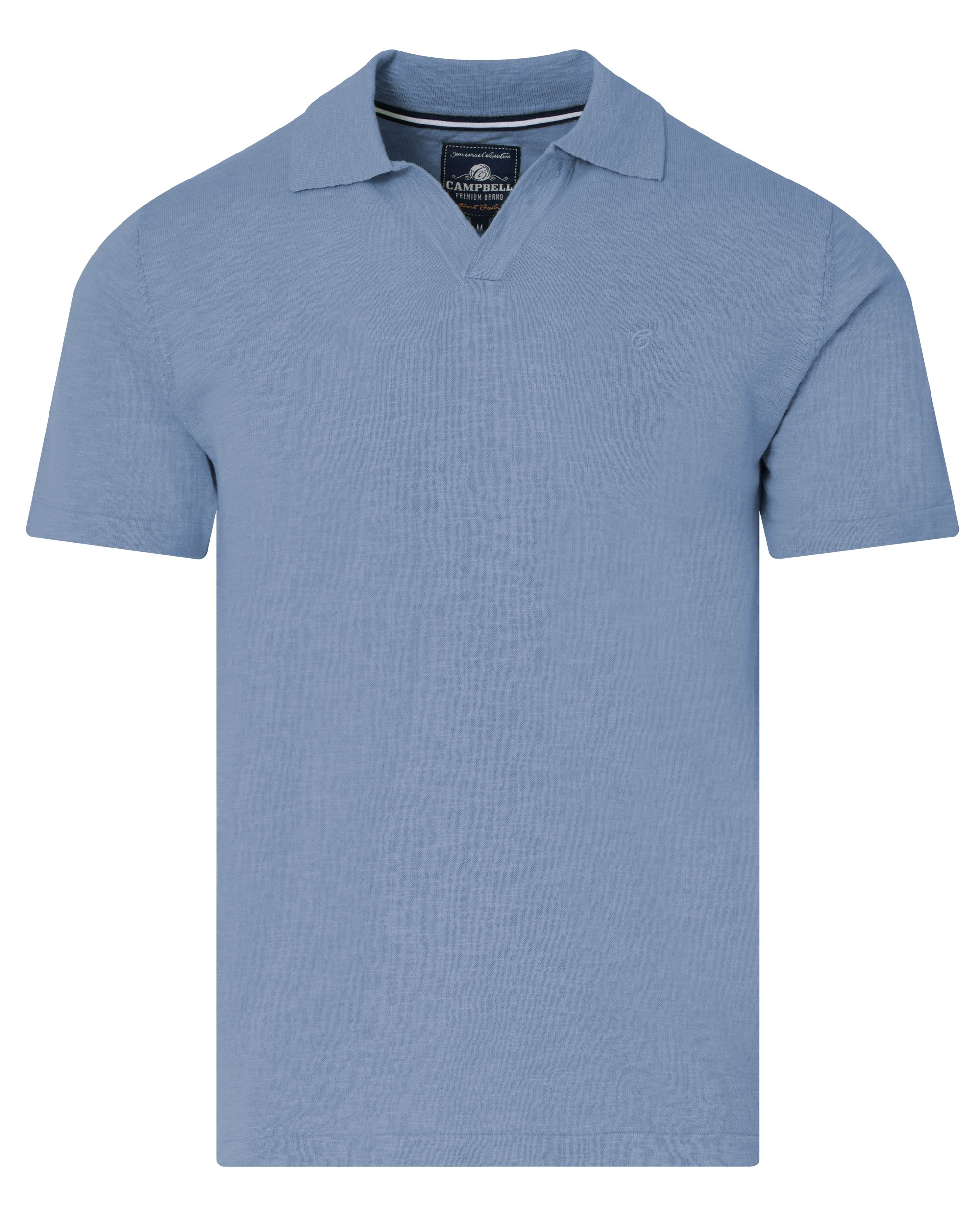 Campbell Classic Nelson Polo KM Country Blue 089149-003-L