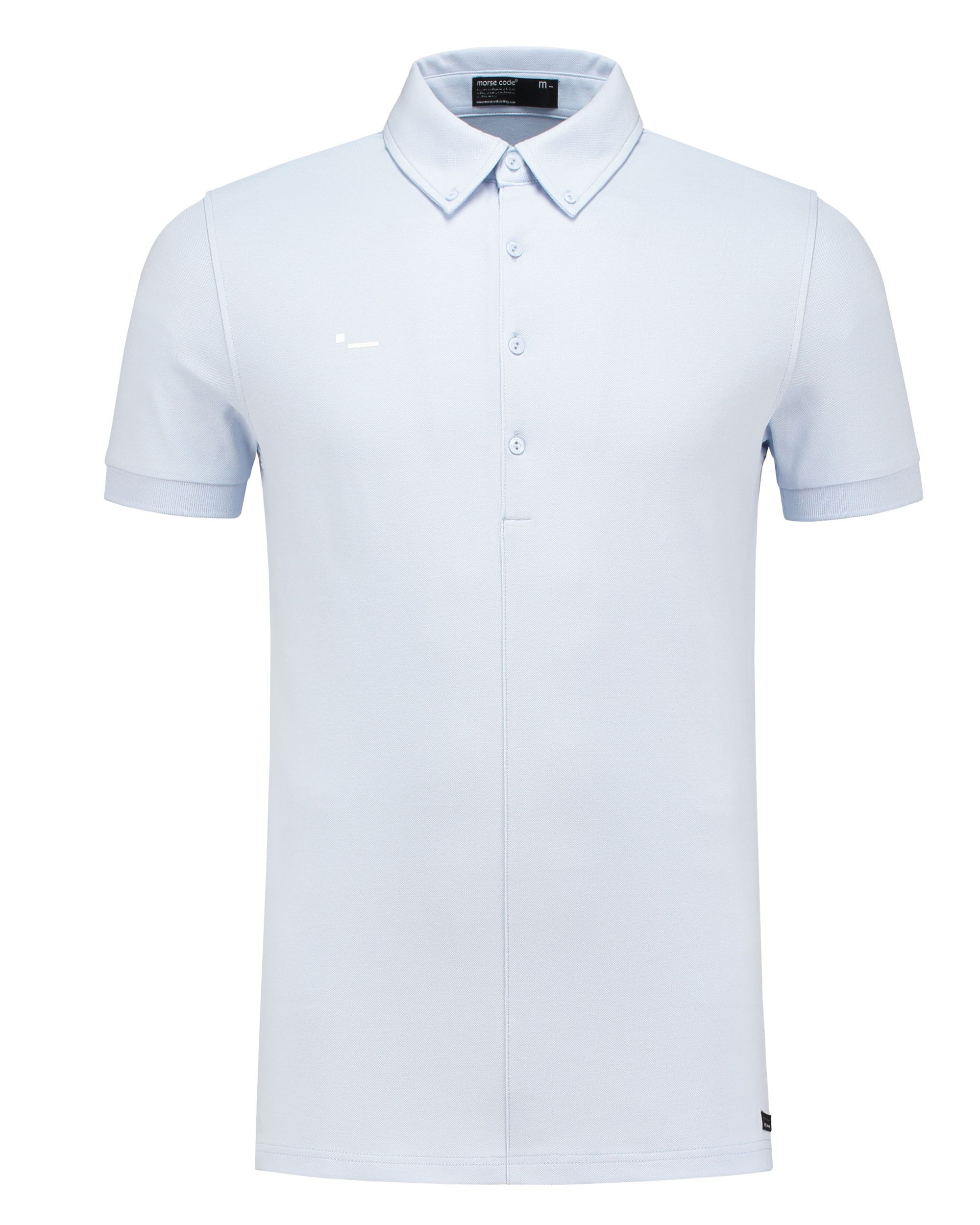 Morse Code Polo KM Blauw 090577-001-L