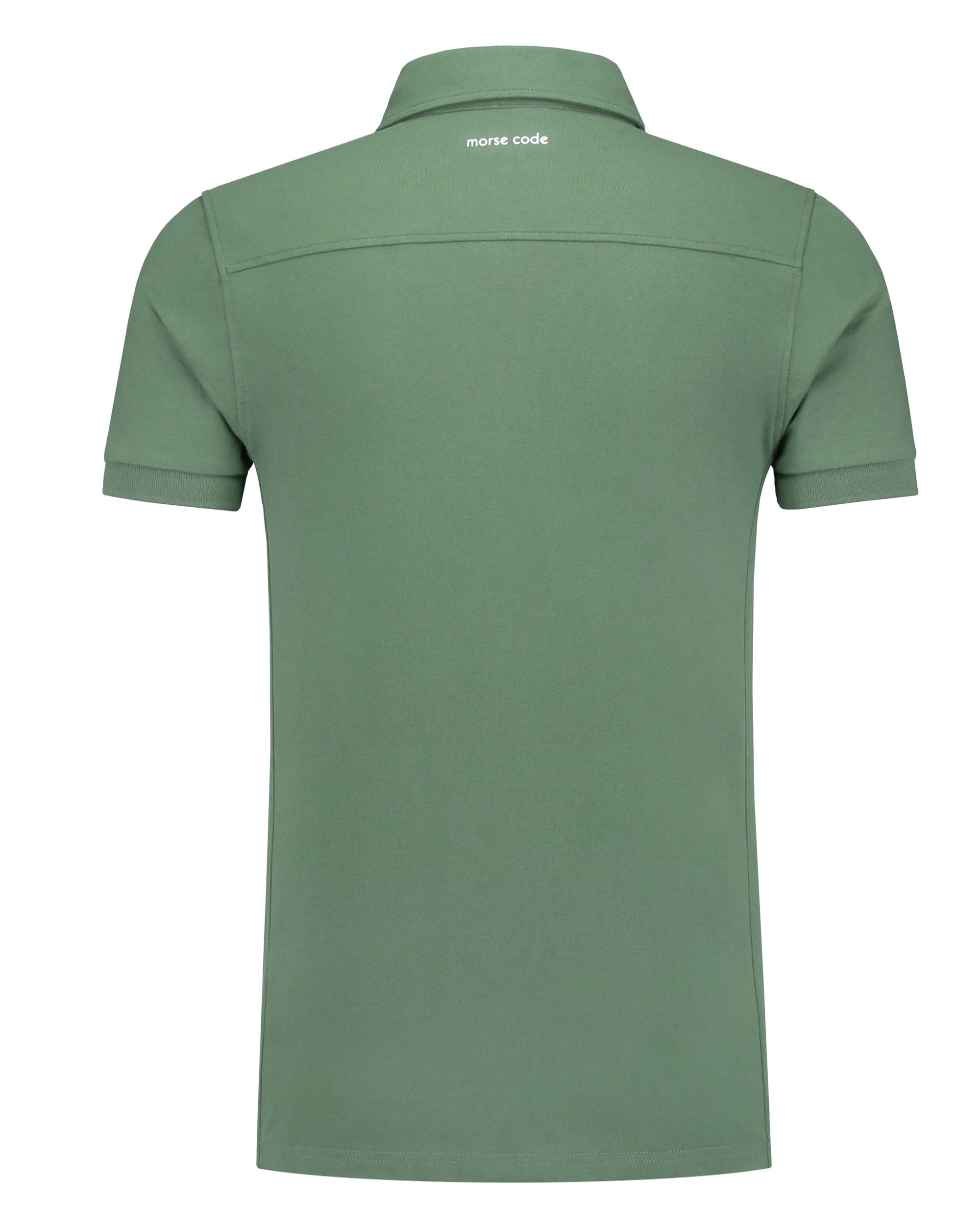 Morse Code Polo KM Groen 090578-001-L