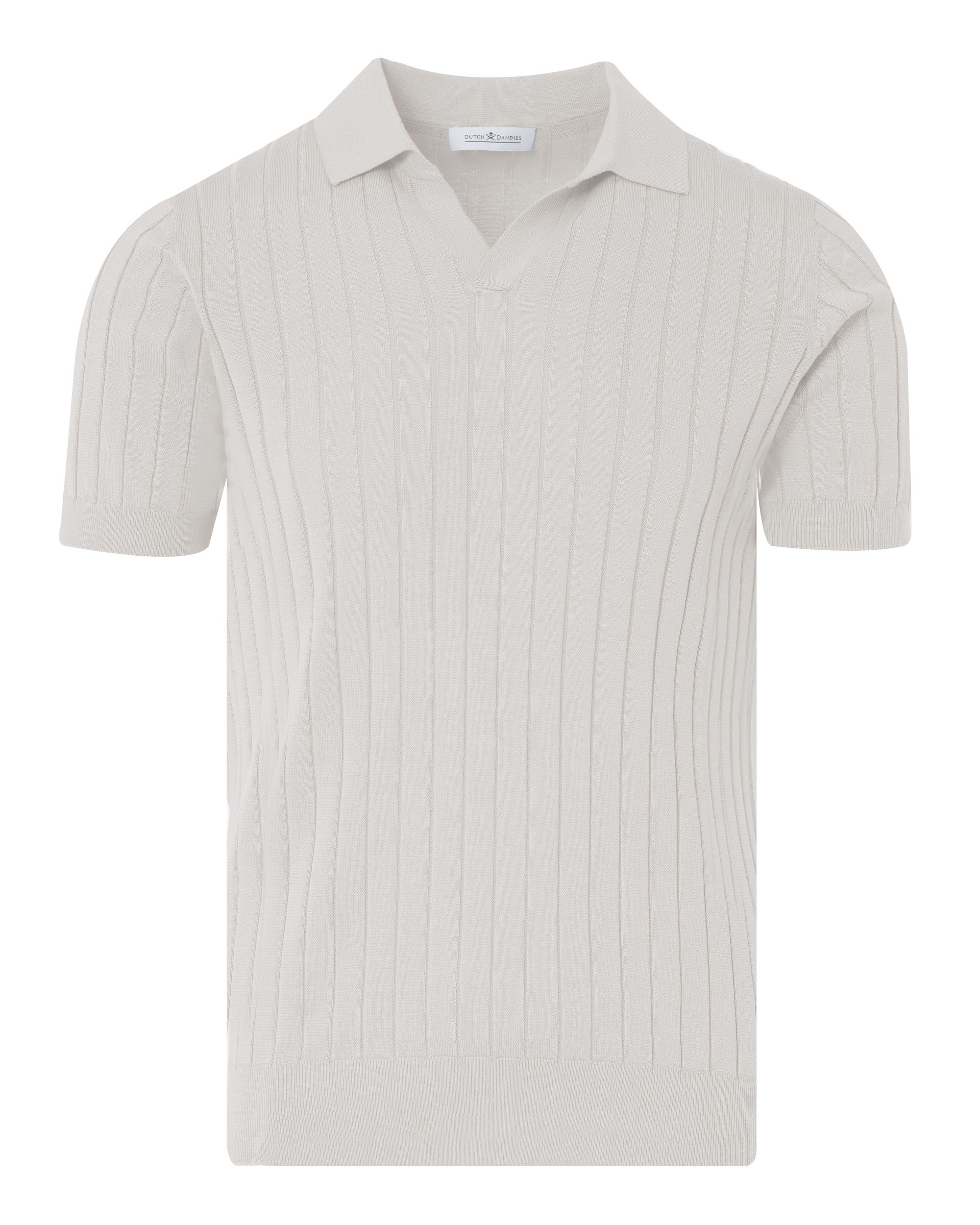 Dutch Dandies Gatsby Polo KM Ecru  090581-003-L