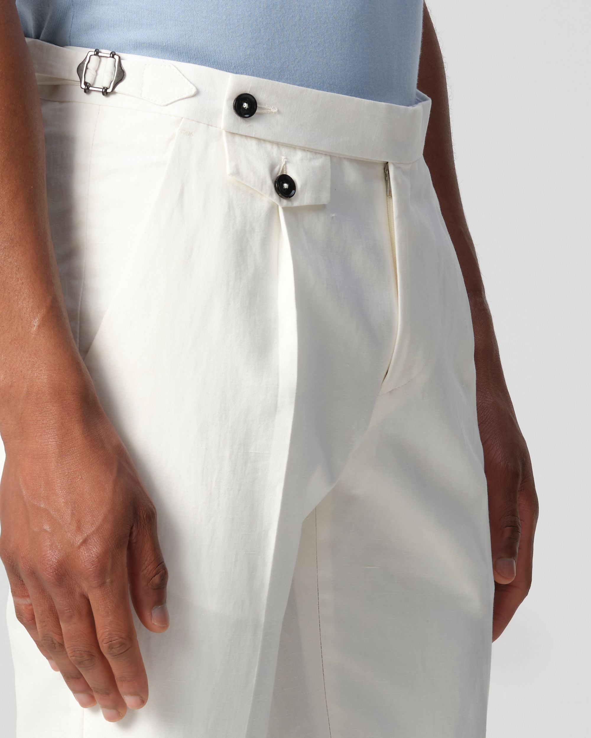 Dutch Dandies Pisa Mix & Match Pantalon Off White uni 090692-001-46