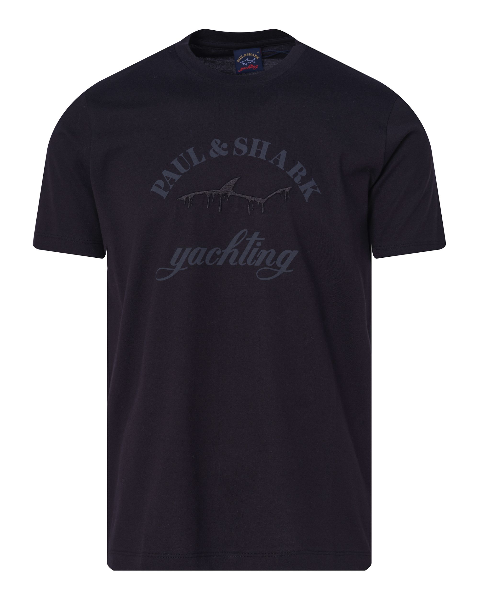 Paul & Shark T-shirt KM Zwart 090798-001-L