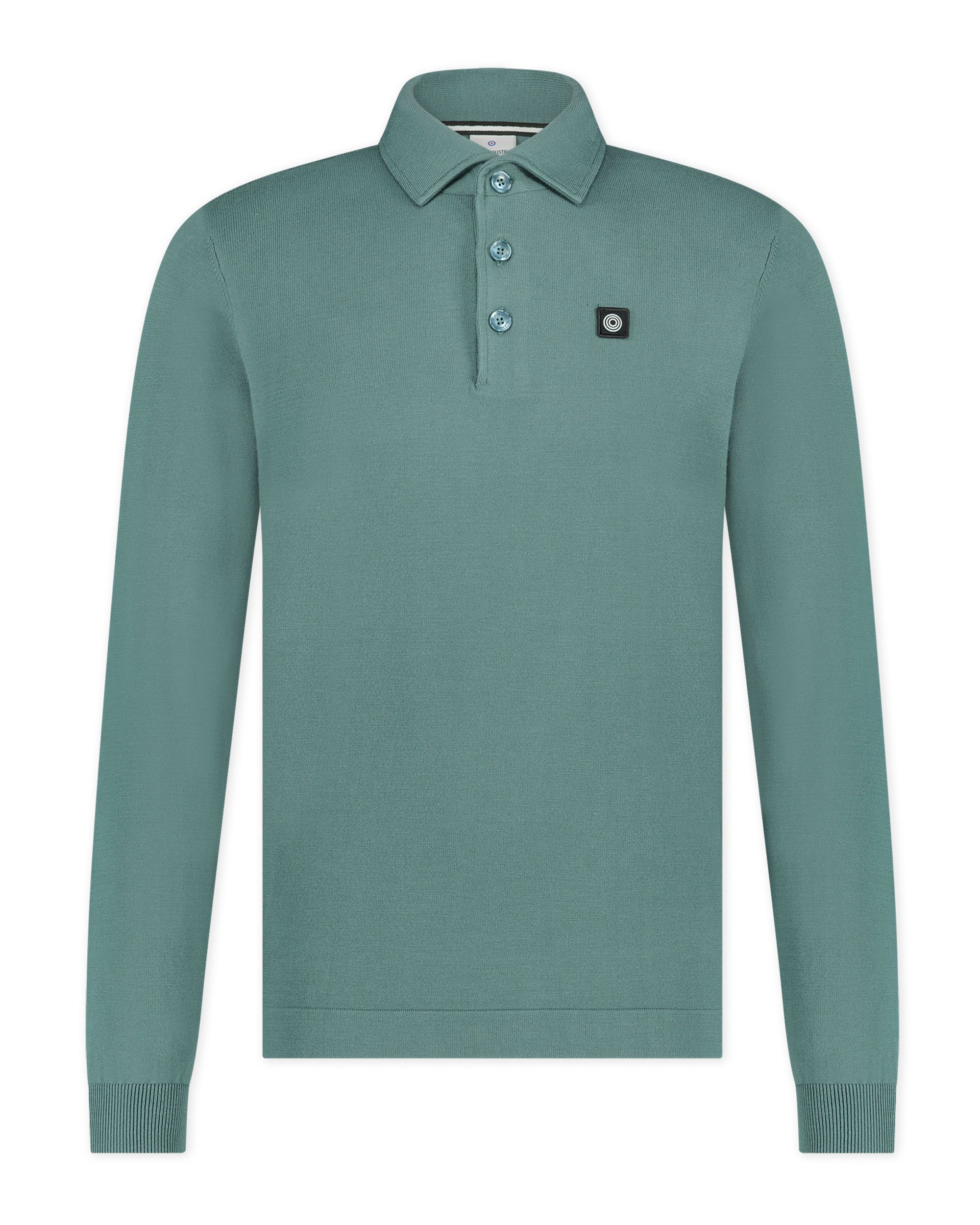 Blue Industry Polo LM Groen 091029-001-L