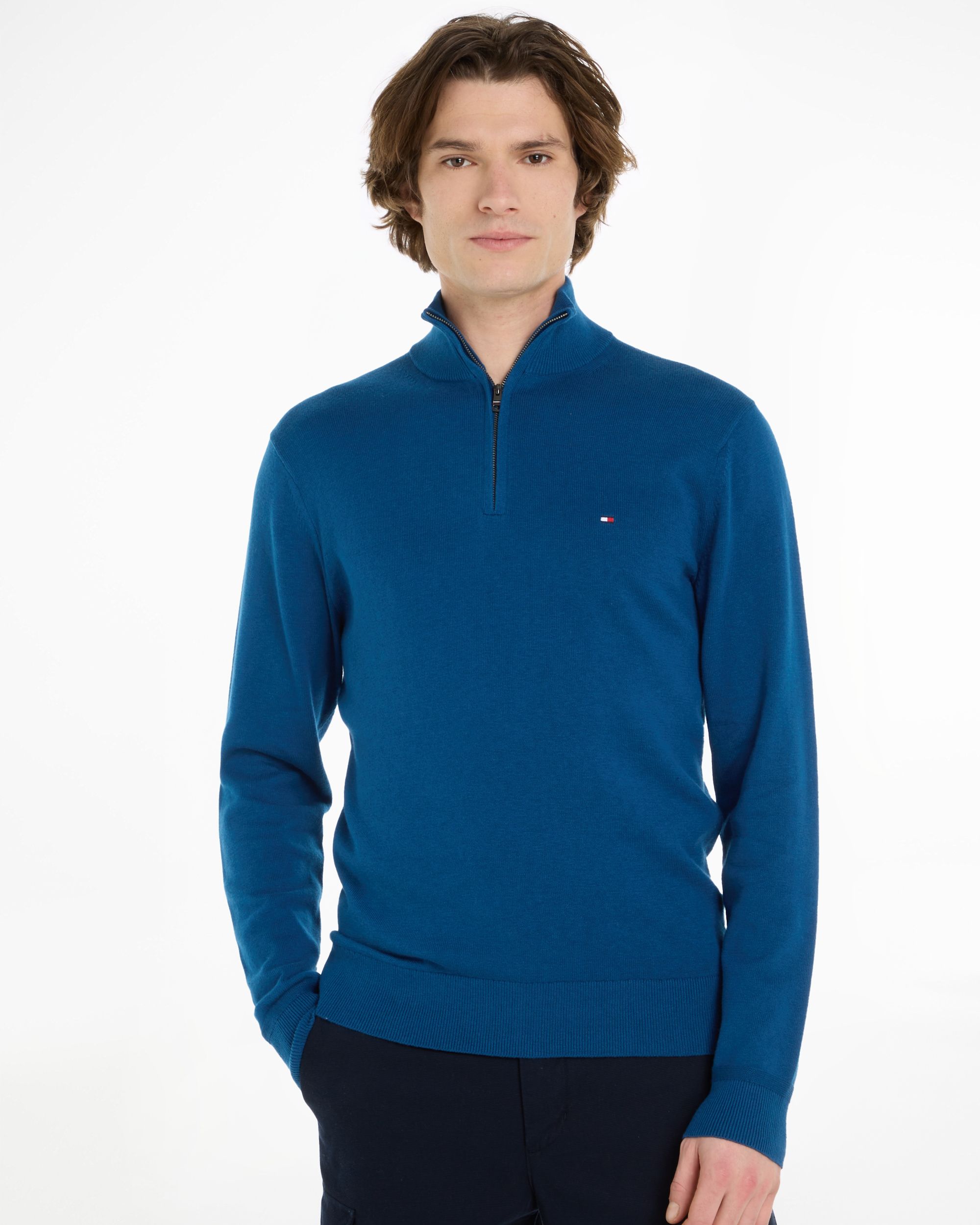 Tommy Hilfiger Menswear Schipperstrui Blauw 091098-001-L