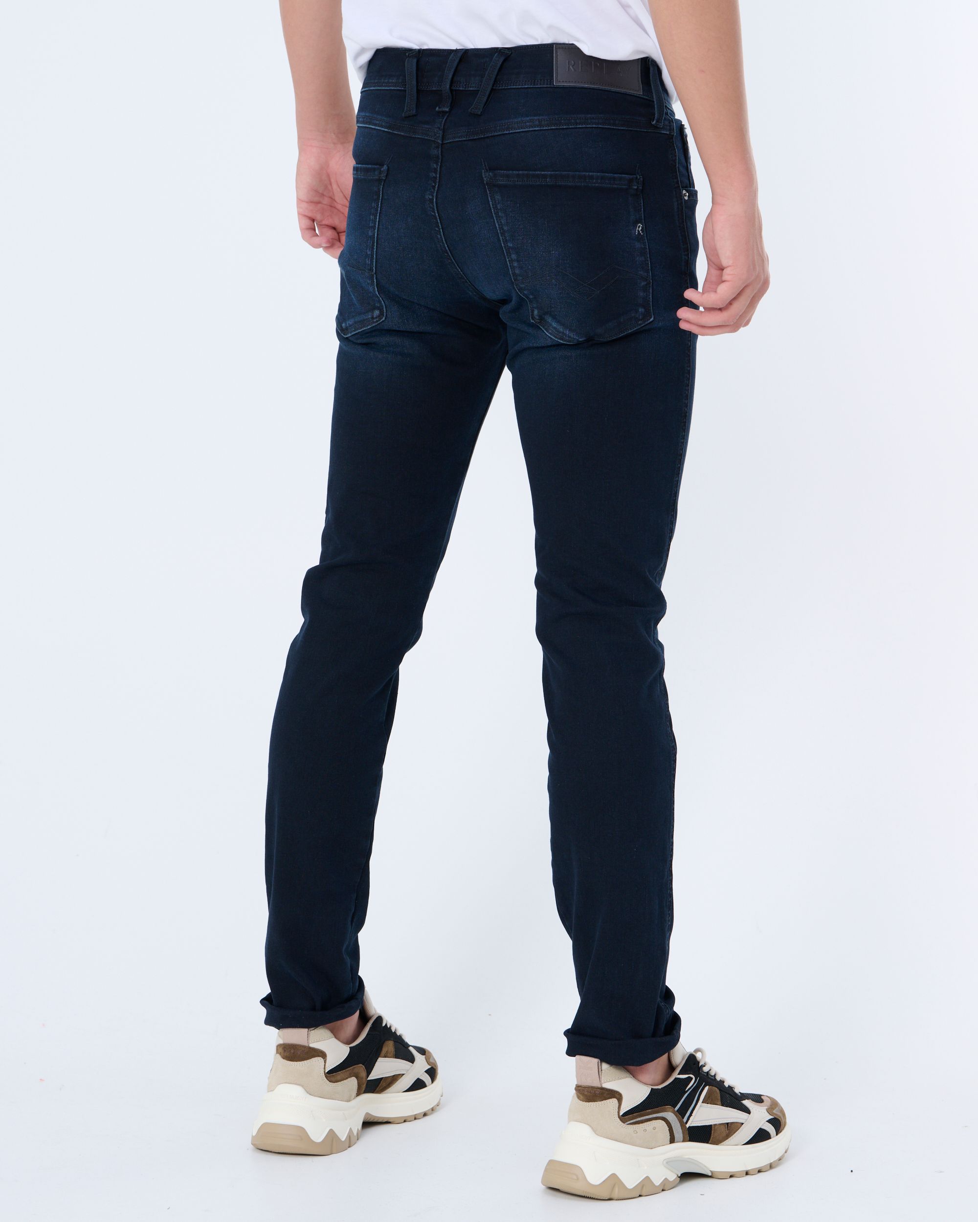 Replay Hyperflex Recycled 360 Jeans Blauw 091333-001-28/32