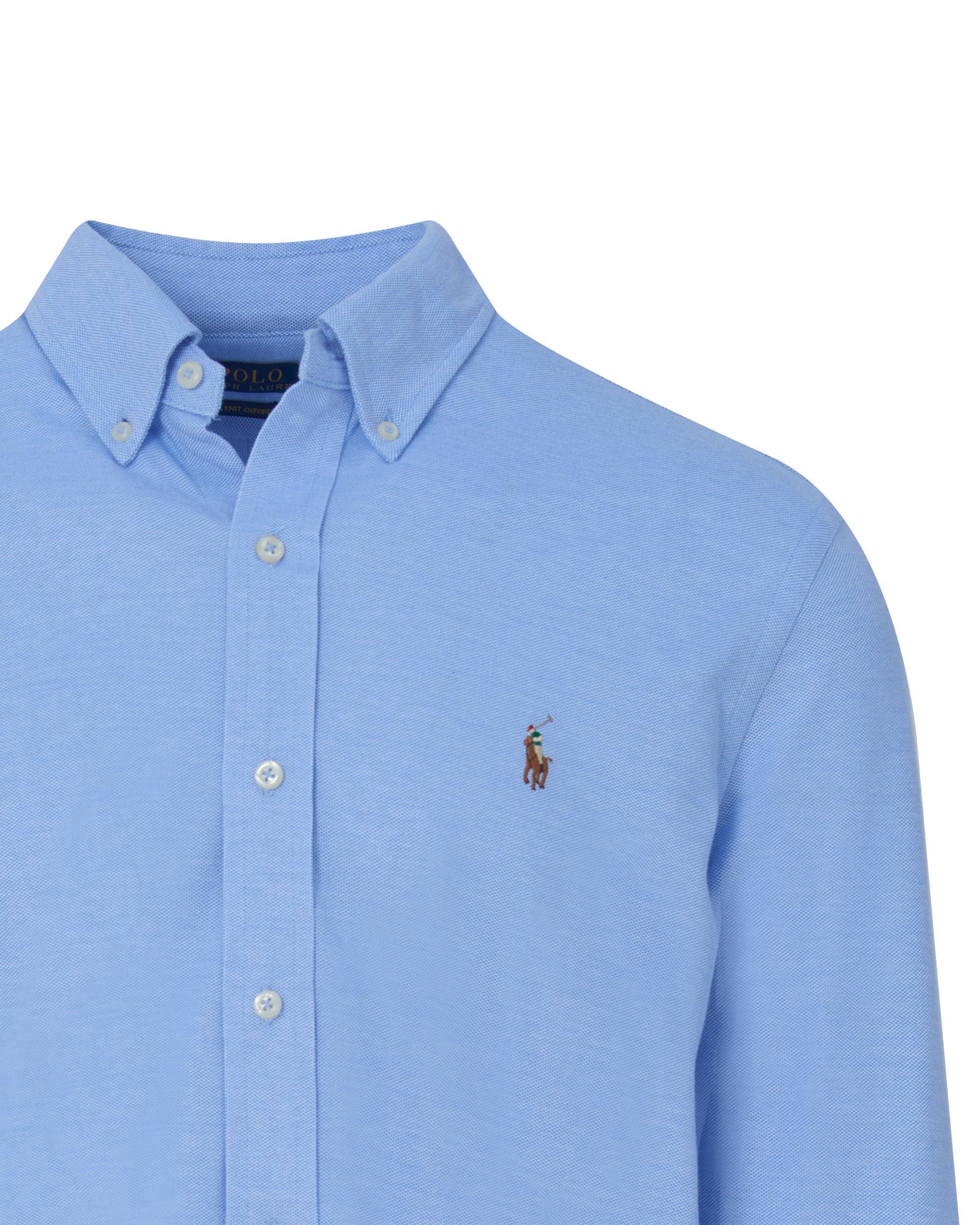 Polo Ralph Lauren Casual Overhemd LM Blauw 091537-001-L