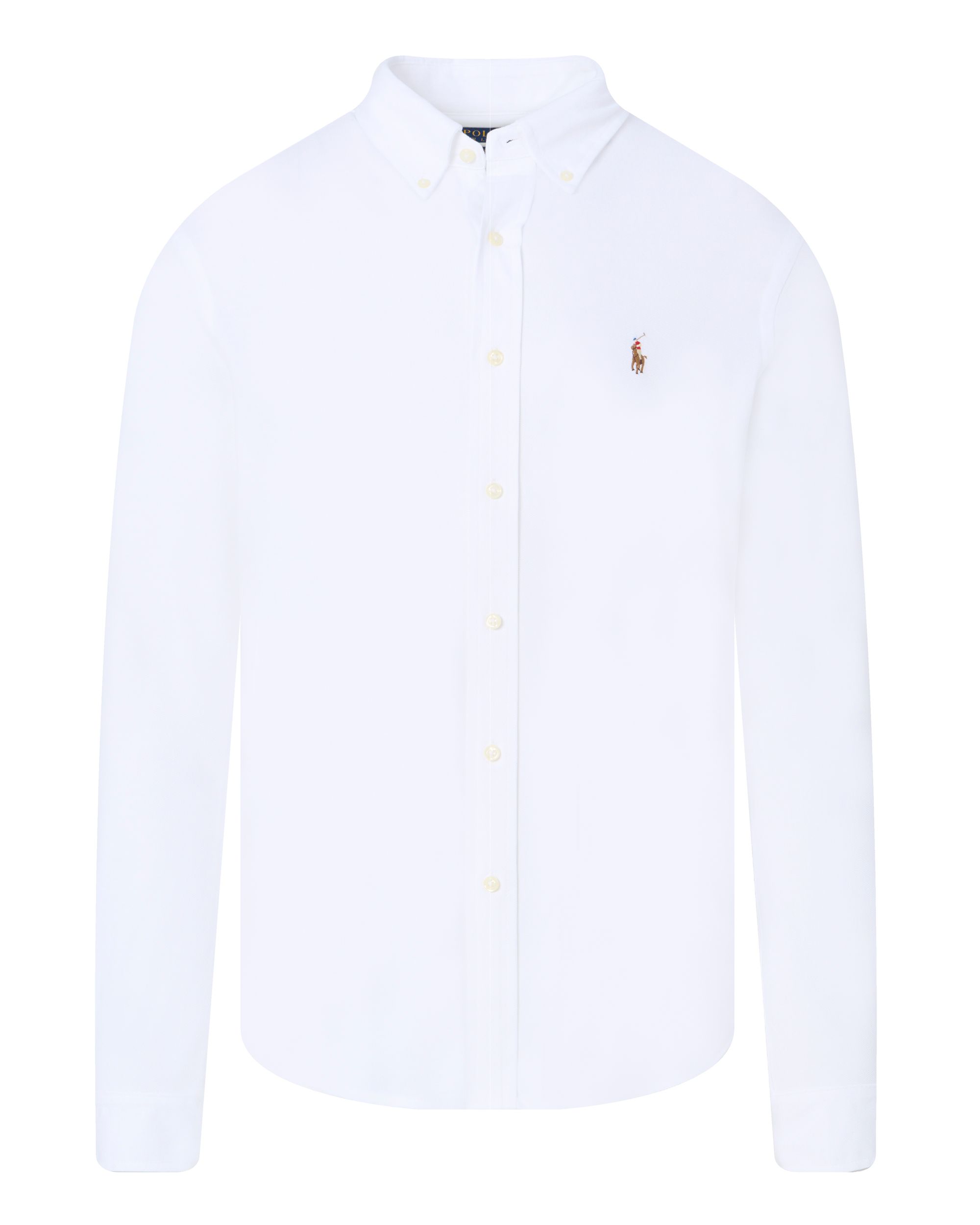 Polo Ralph Lauren Casual Overhemd LM Wit 091538-001-L
