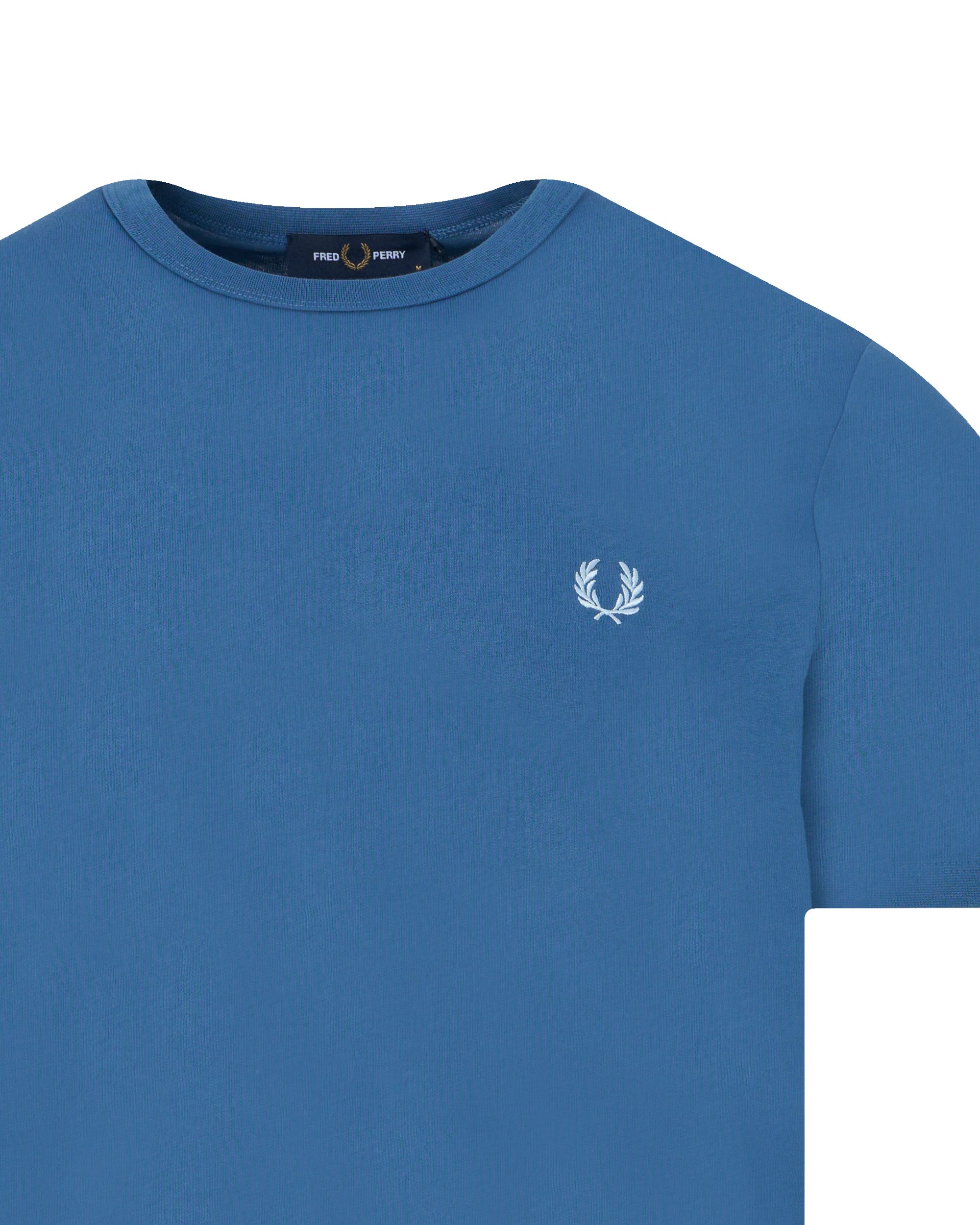Fred Perry T-shirt KM Donker blauw 091947-001-L