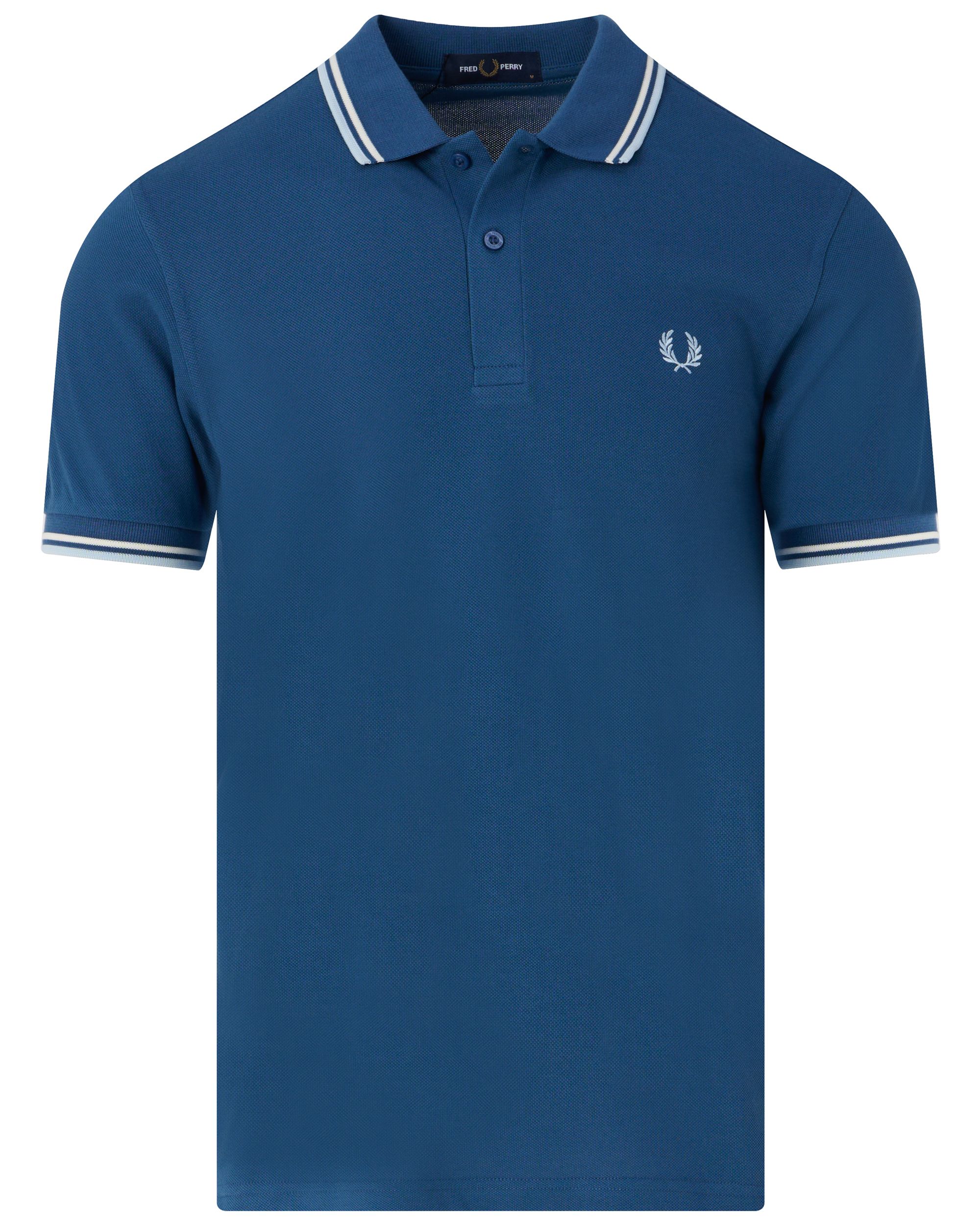 Fred Perry Polo KM Donker blauw 091953-001-XL