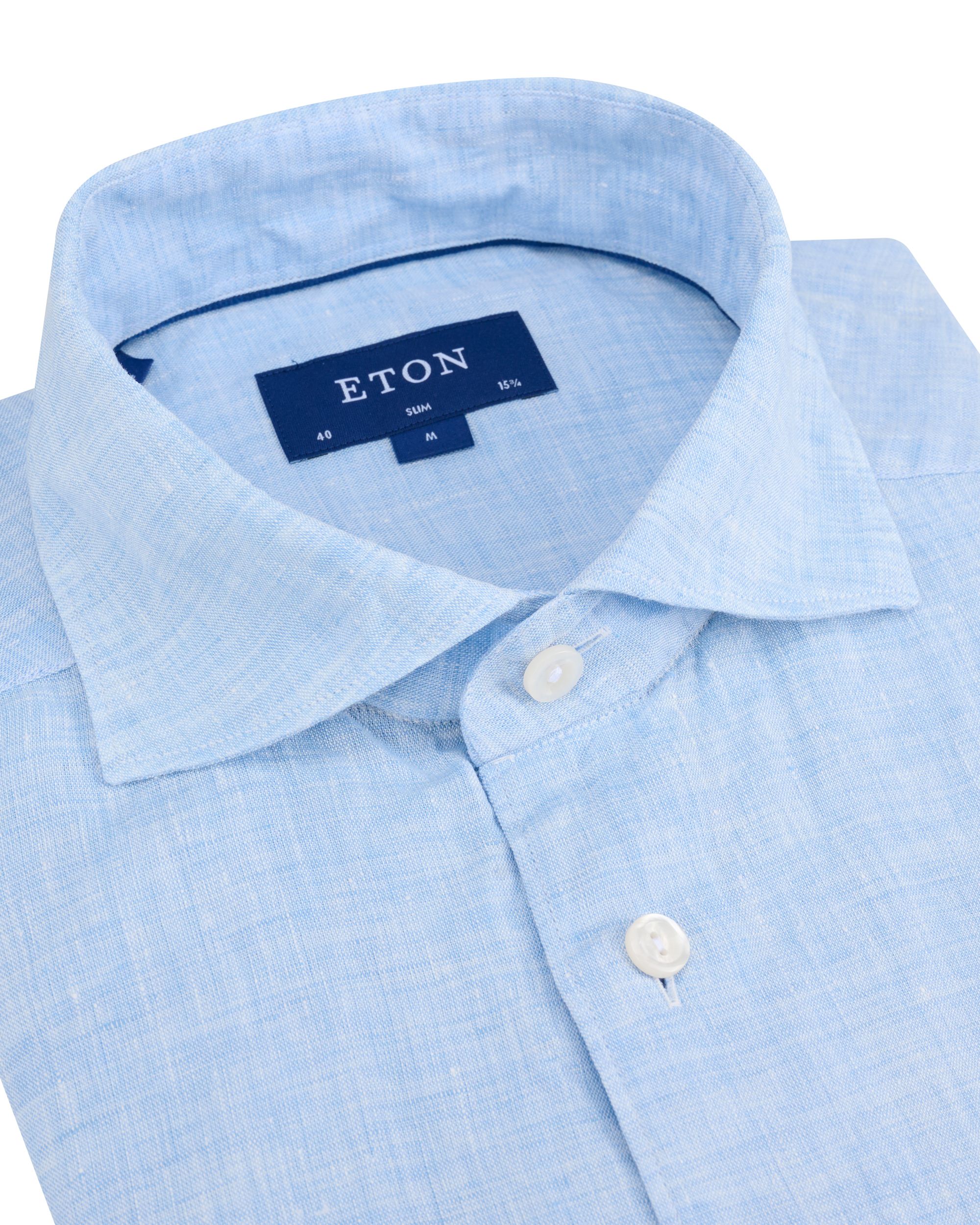 ETON Overhemd LM Blauw 091982-001-39