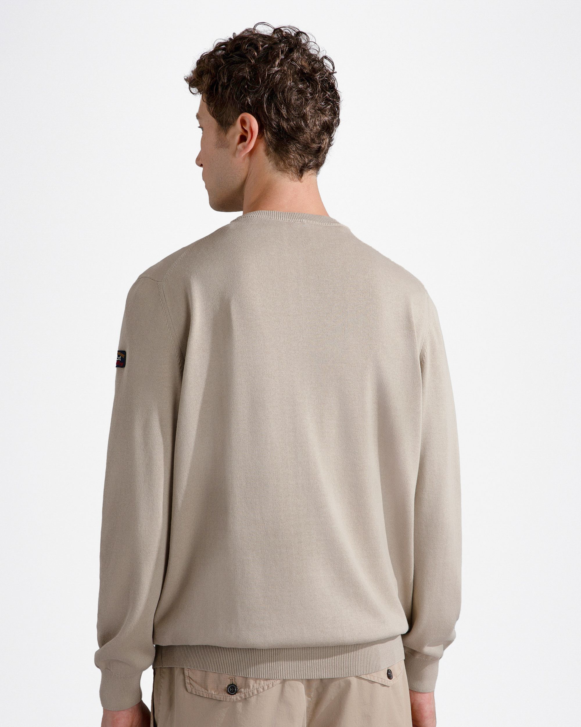 Paul & Shark Trui ronde hals Beige 092025-001-M